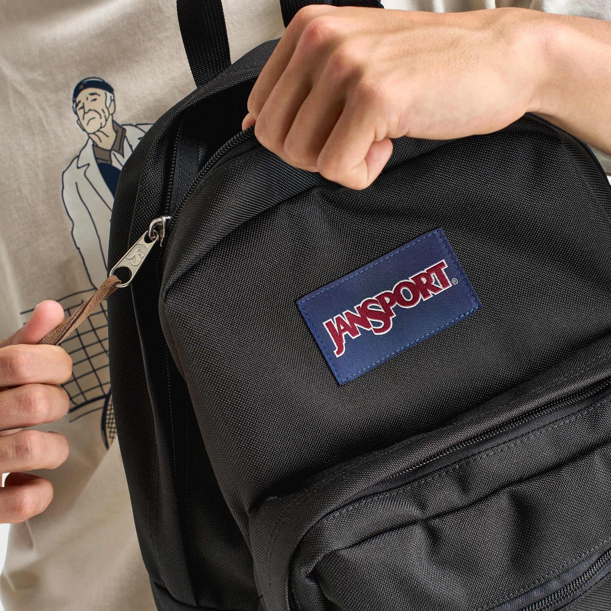 JanSport Right Pack Backpack / Black - Image 3