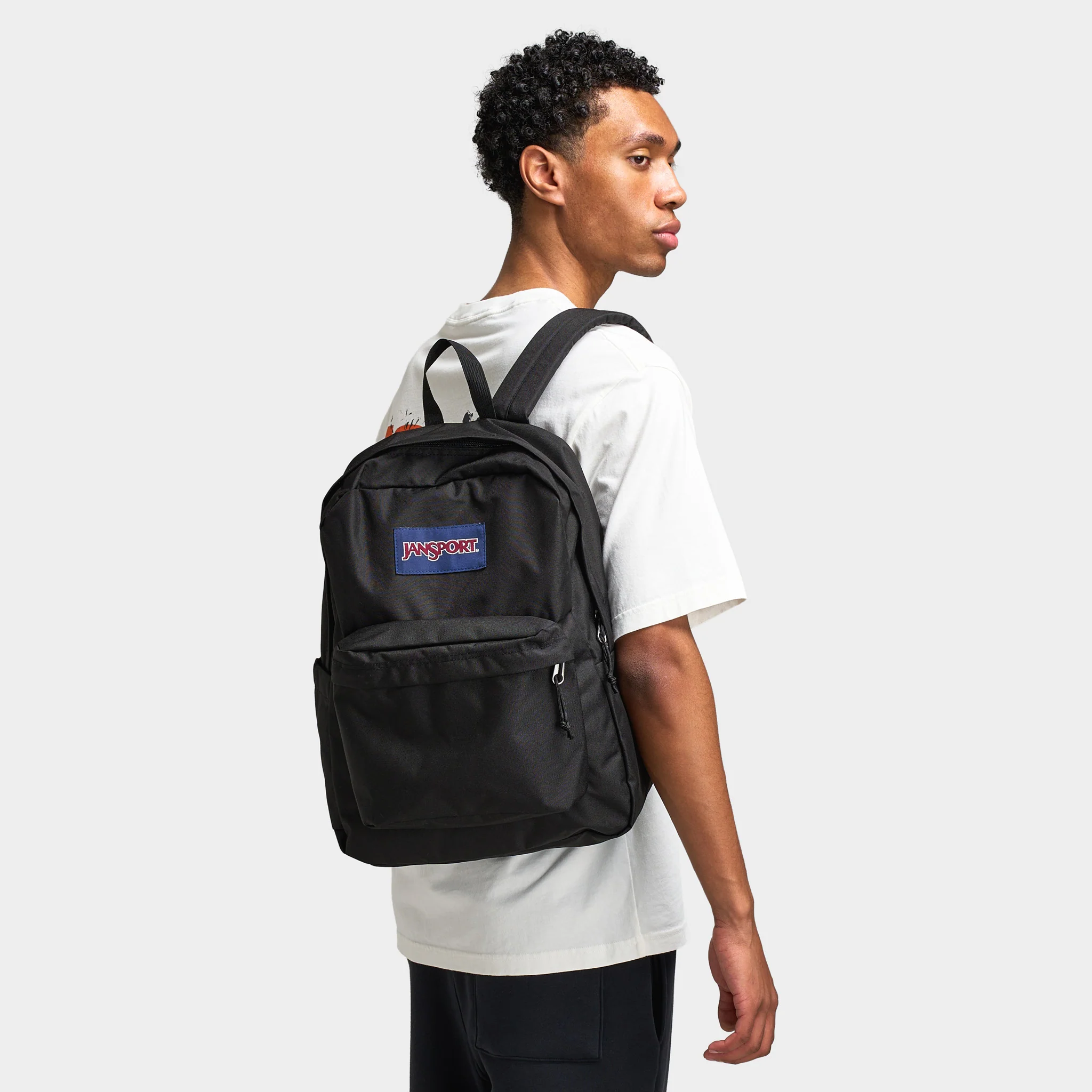 JanSport Superbreak Plus Backpack / Black - Image 2