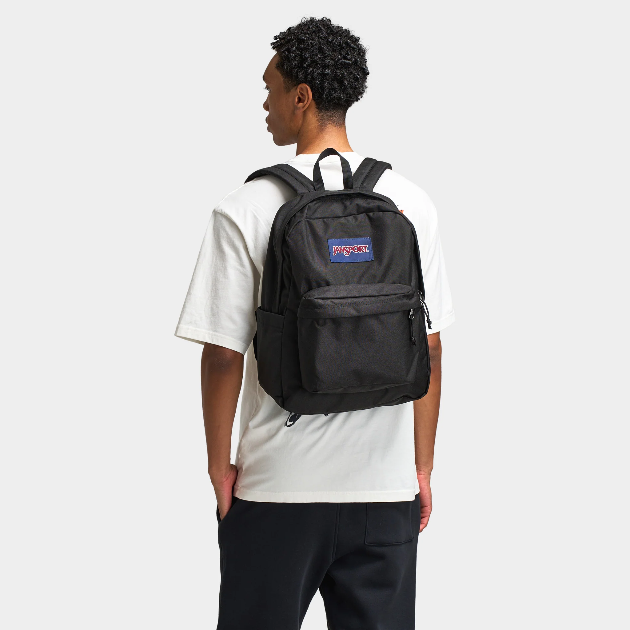 JanSport Superbreak Plus Backpack / Black - Image 3