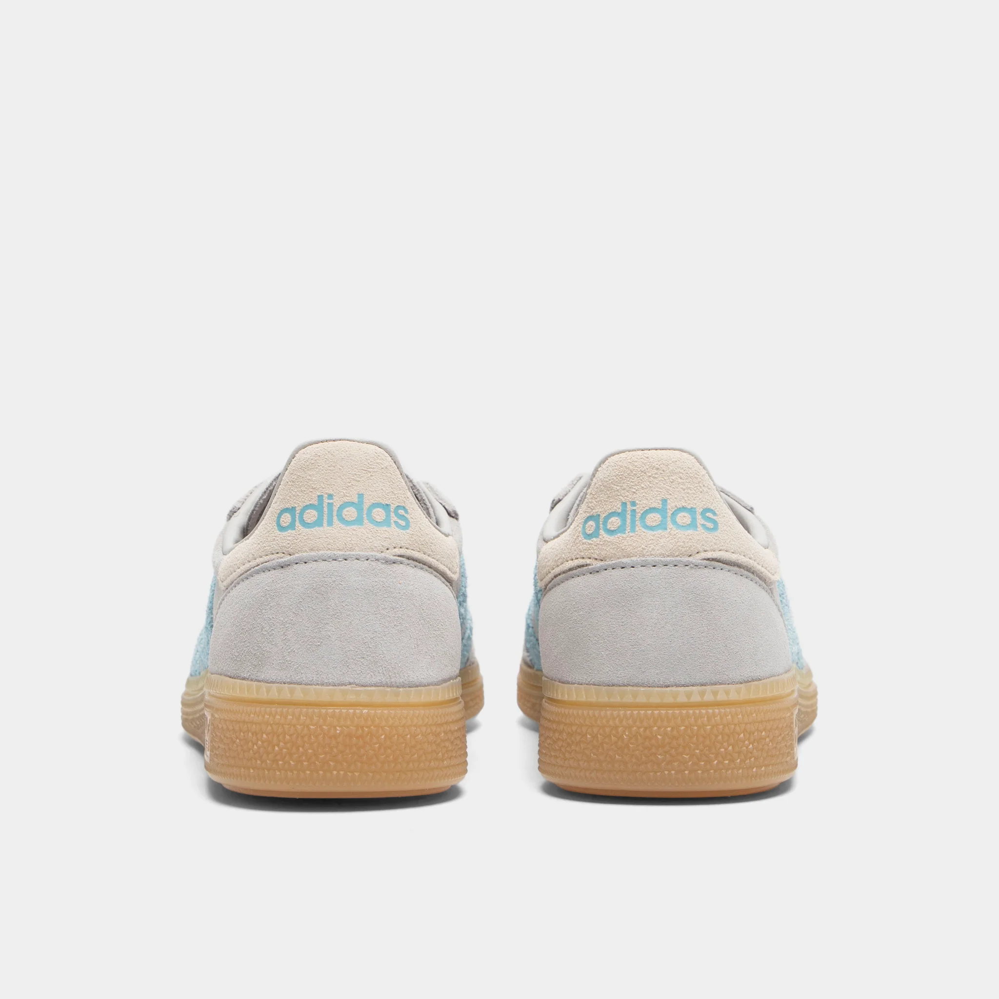 adidas Juniors' Handball Spezial Grey / Icey Blue - Gum - Image 4