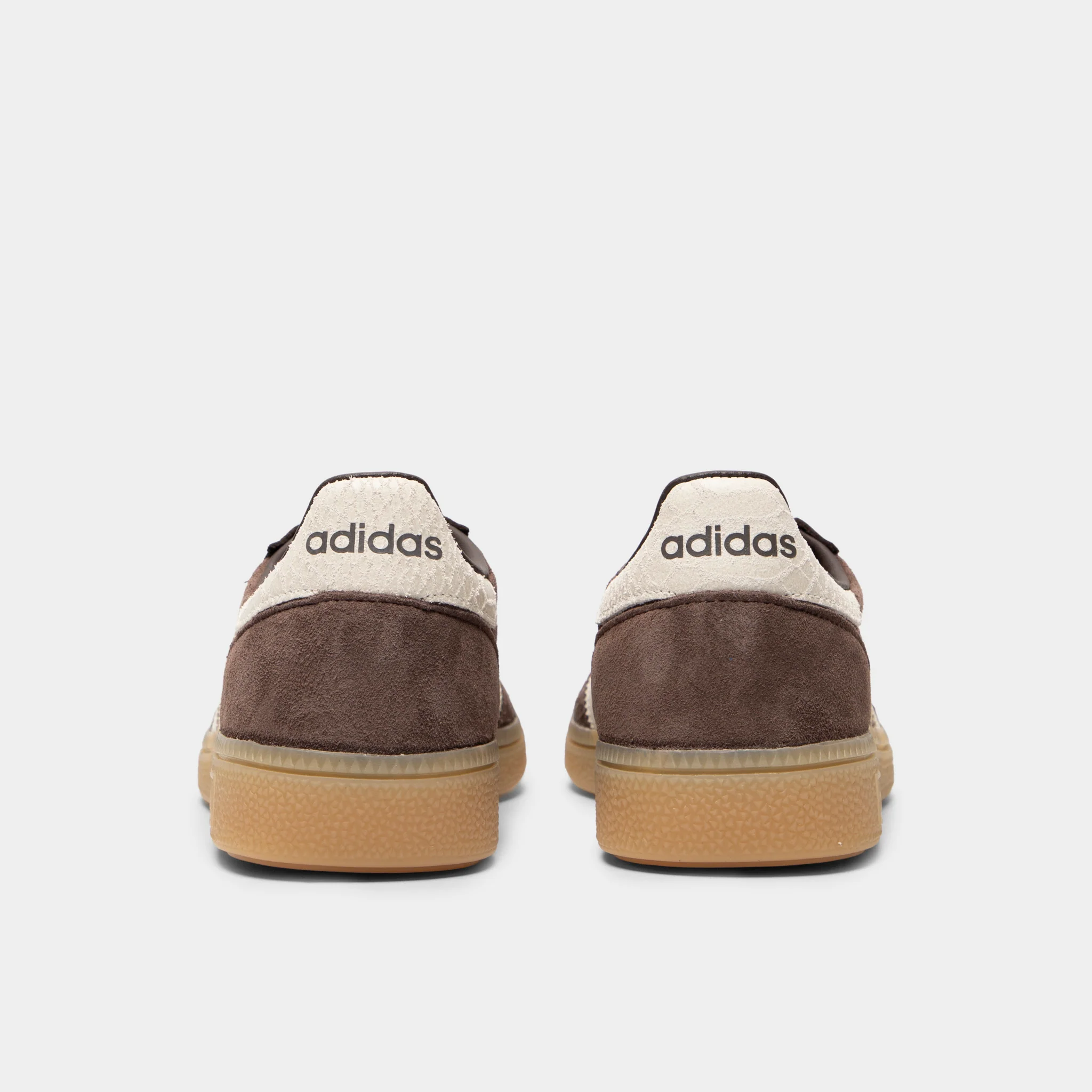 adidas Women's Handball Spezial Brown / Cream White - Gum - Image 4