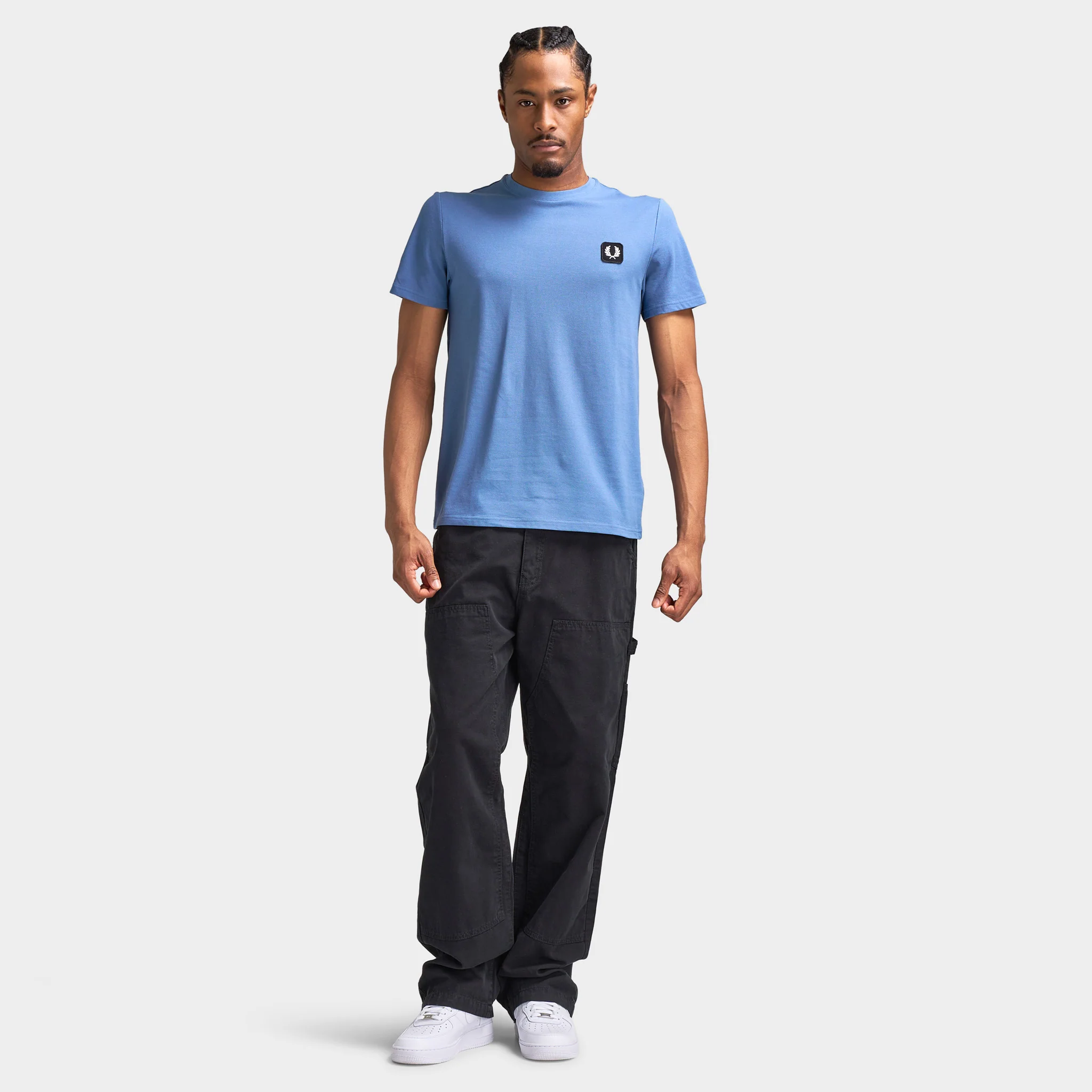 Fred Perry Badge T-Shirt / Ace Blue - Image 2