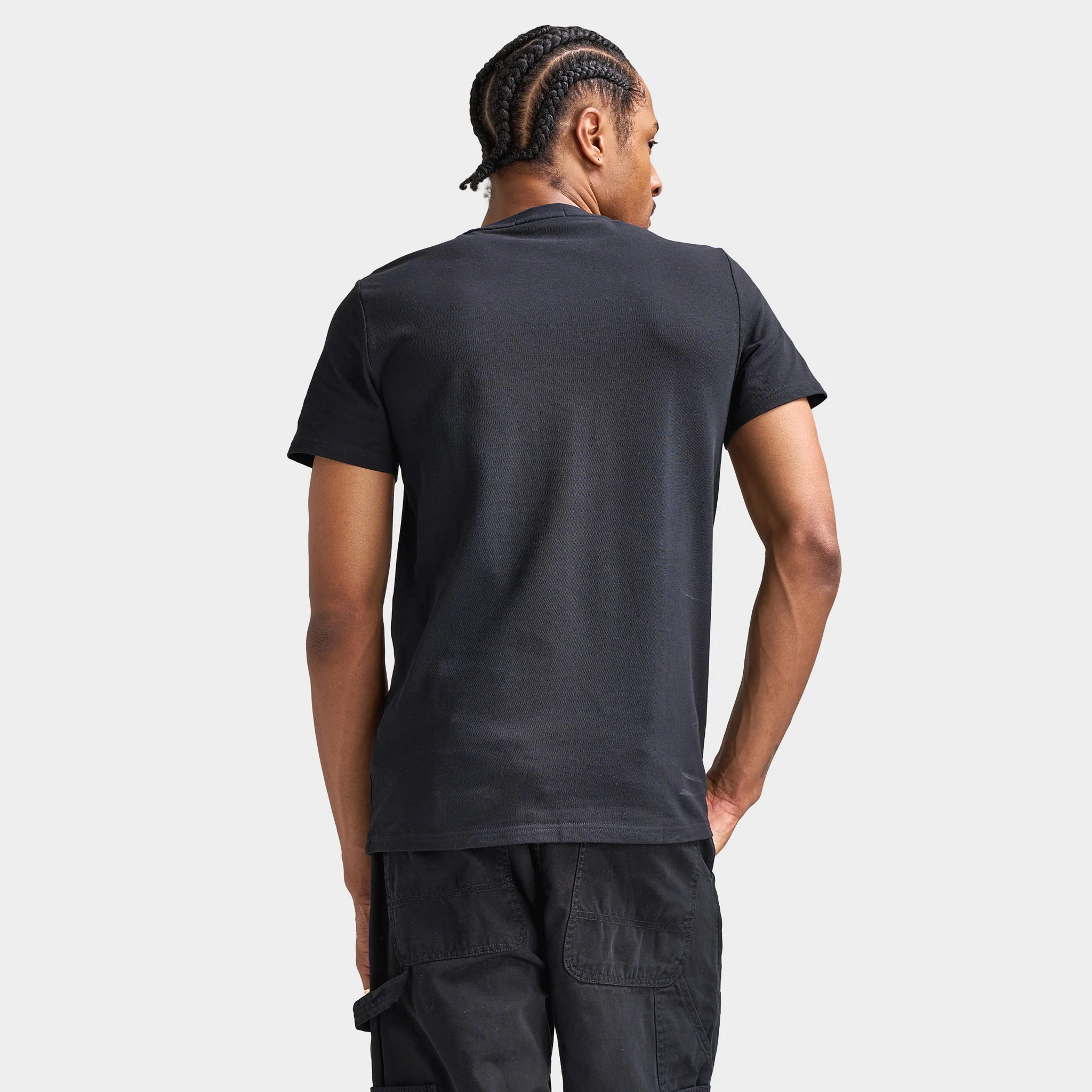 Fred Perry Badge T-Shirt / Black - Image 5