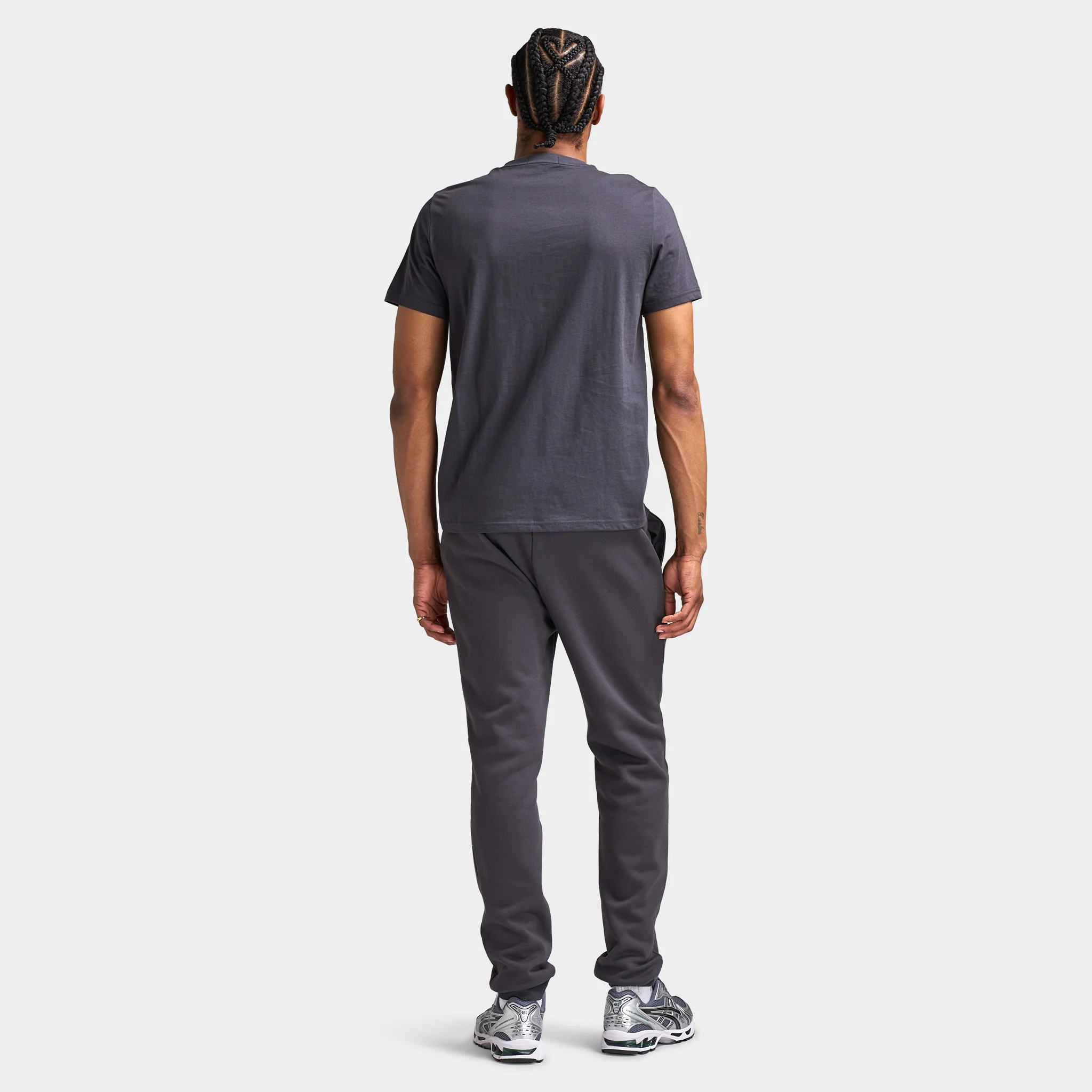 Fred Perry Stacked FLP T-Shirt / Anchor Grey - Image 3