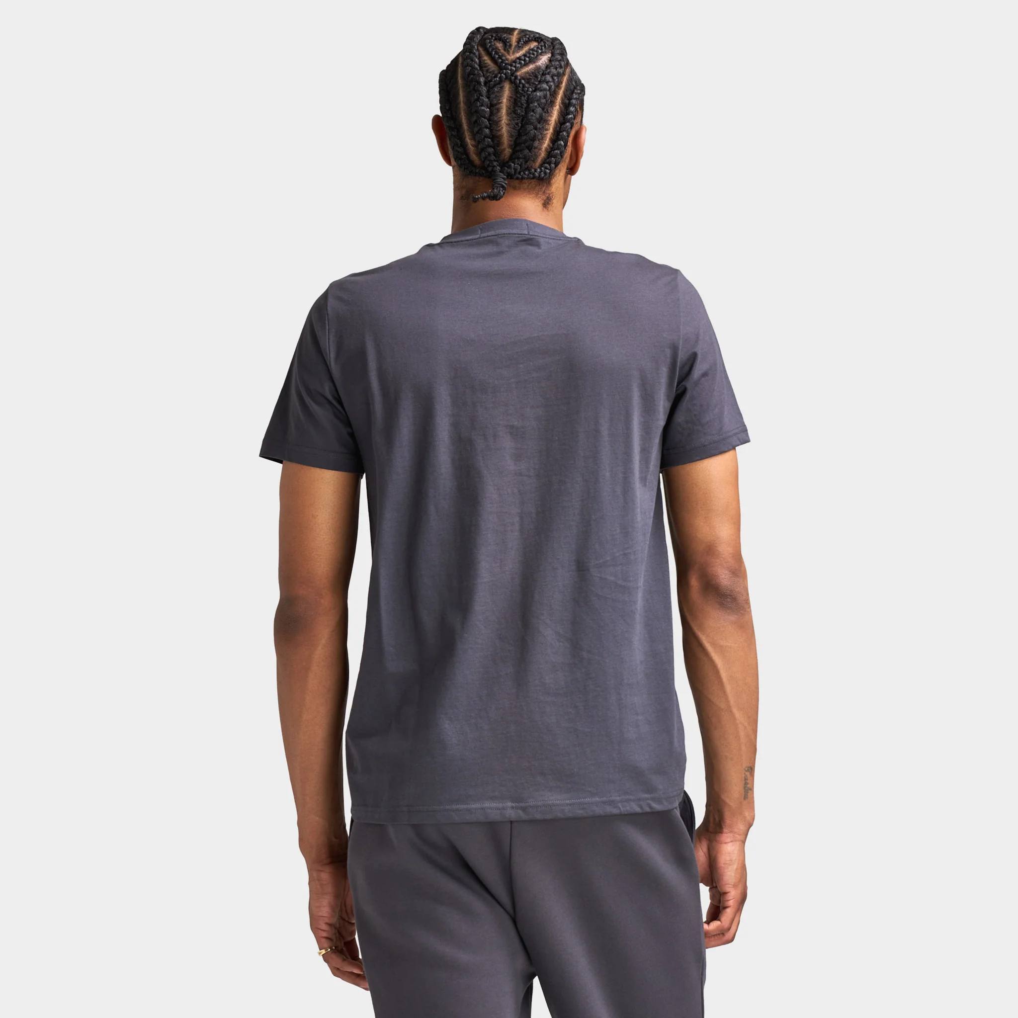 Fred Perry Stacked FLP T-Shirt / Anchor Grey - Image 6