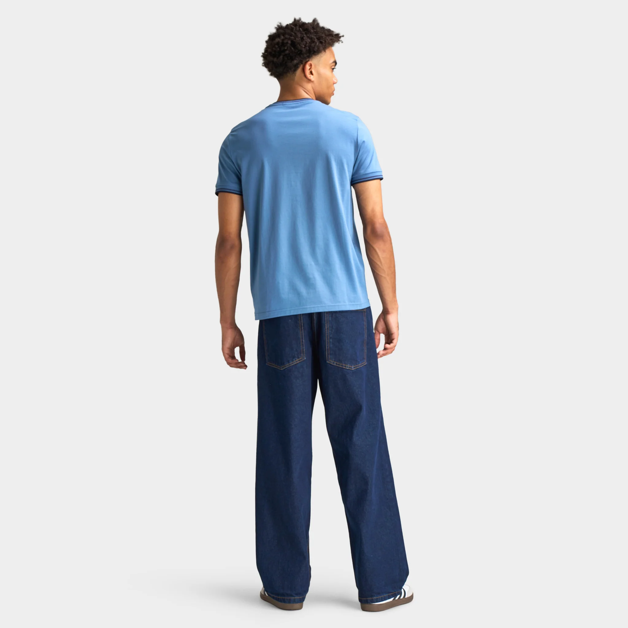 Fred Perry Twin Tipped T-Shirt Ace Blue / Navy / Tennis Blue - Image 6