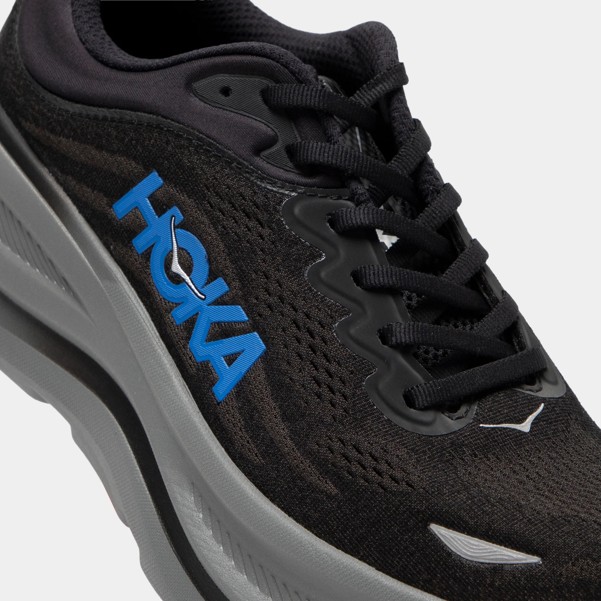 Hoka Bondi 9 Black / Cobalt - Image 3