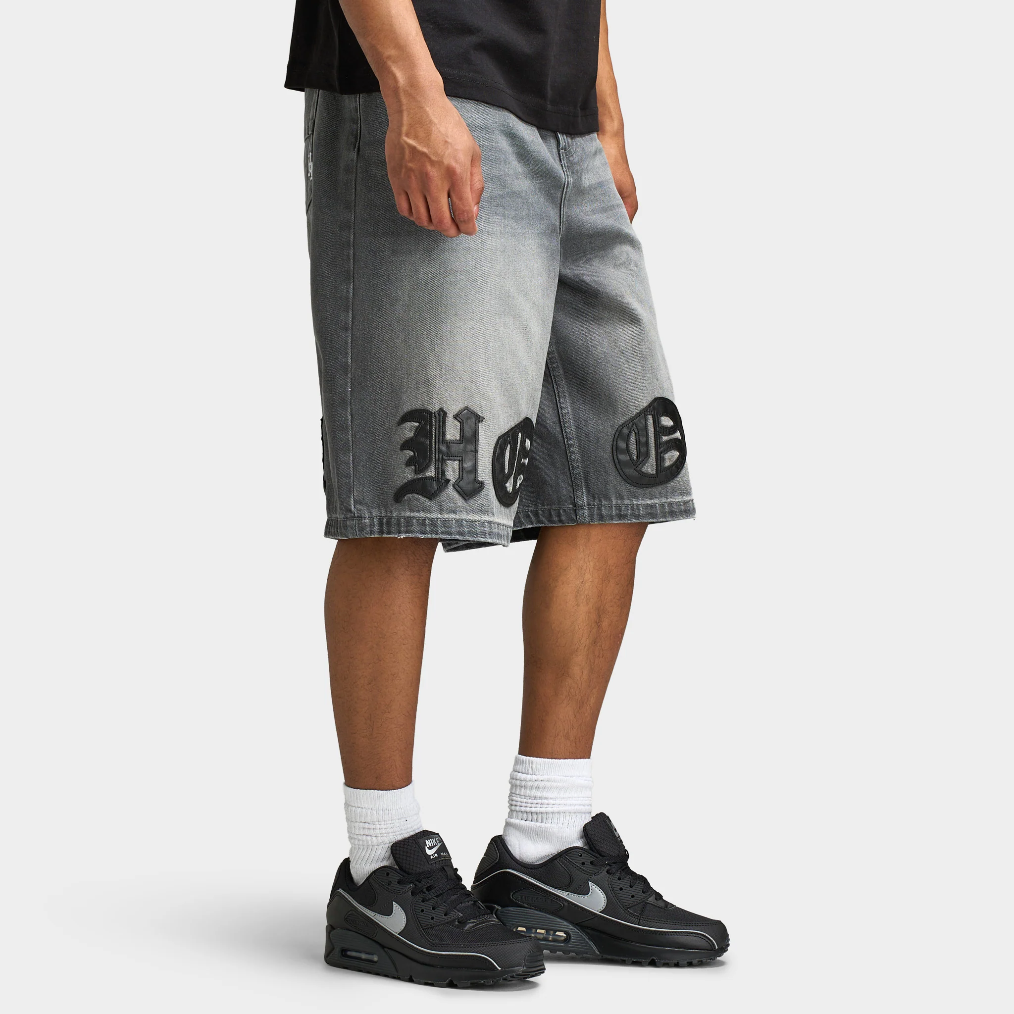 Hoodrich Inkline Denim Jort / Grey Wash - Image 5