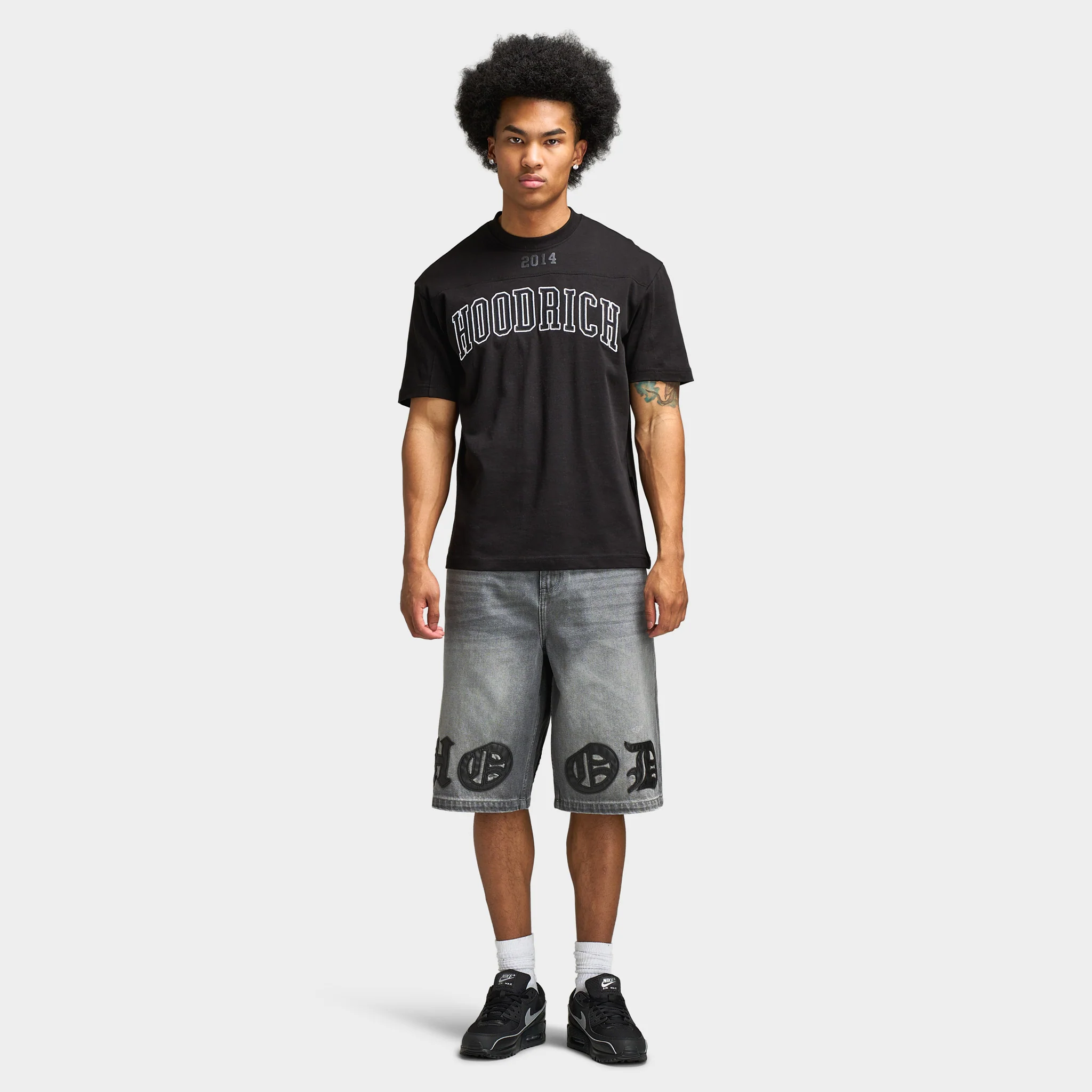 Hoodrich Inkline Denim Jort / Grey Wash - Image 6