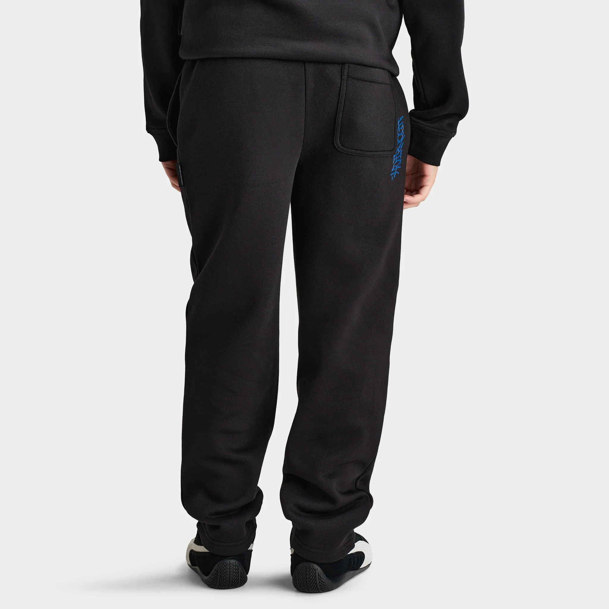 Hoodrich Junior Boy's Intent Open Hem Jogger Black / Quiet Gray - Blue Lolite - Image 5