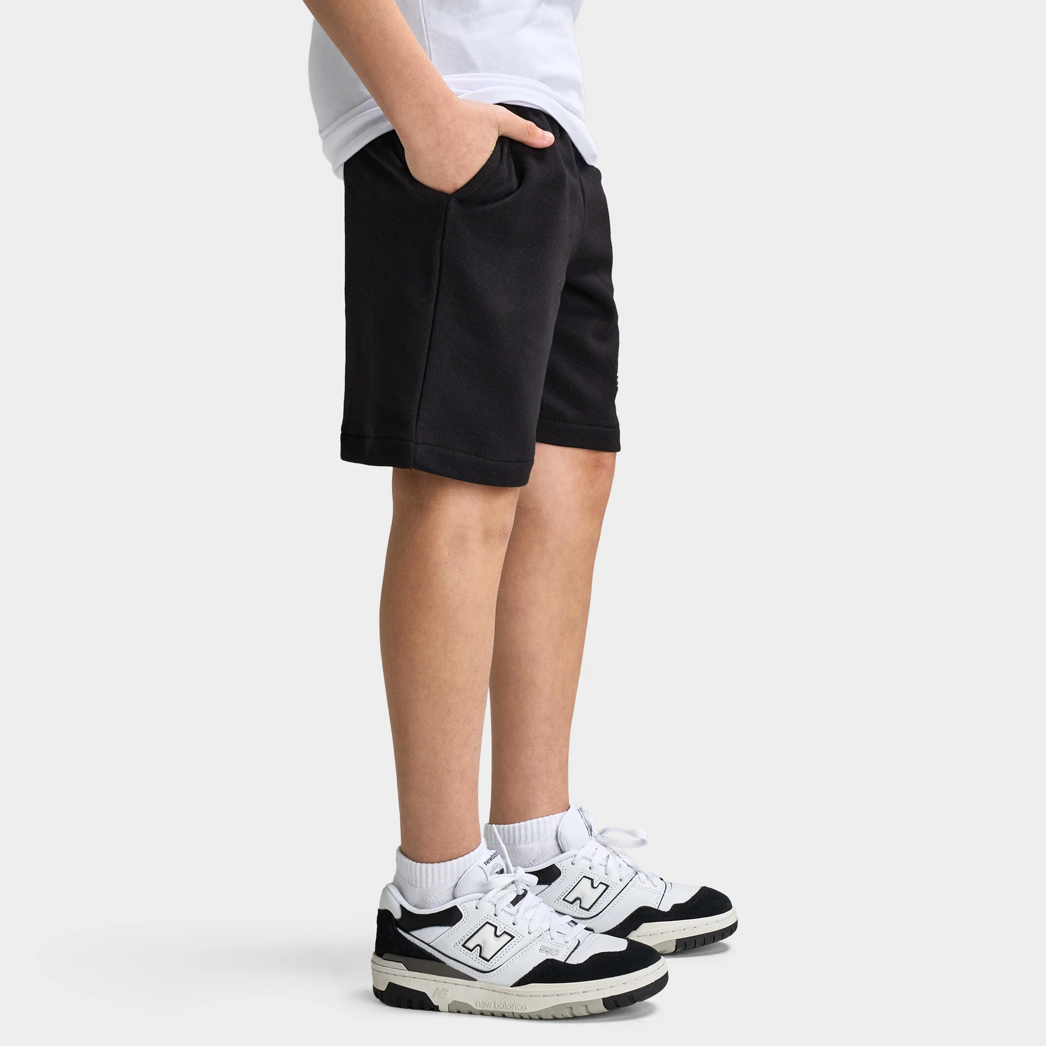 Hoodrich Junior Boy's Ritual Short Black / White - Image 5