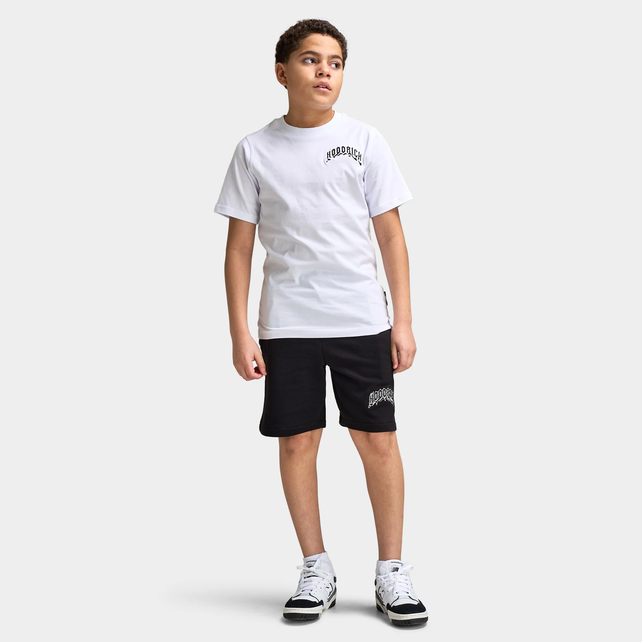 Hoodrich Junior Boy's Ritual Short Black / White - Image 6