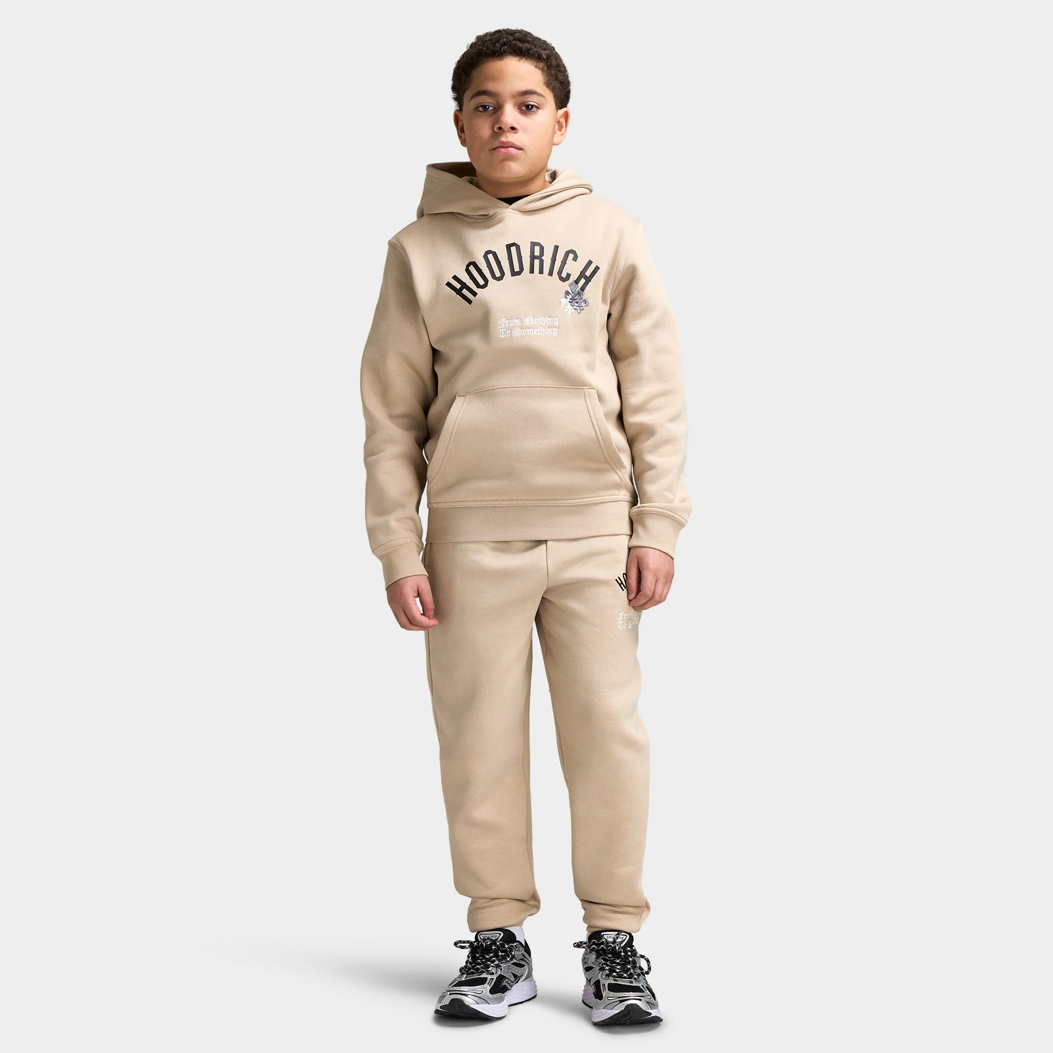 Hoodrich Junior Boy’s Shadow Hoodie / Oxford Tan - Image 5