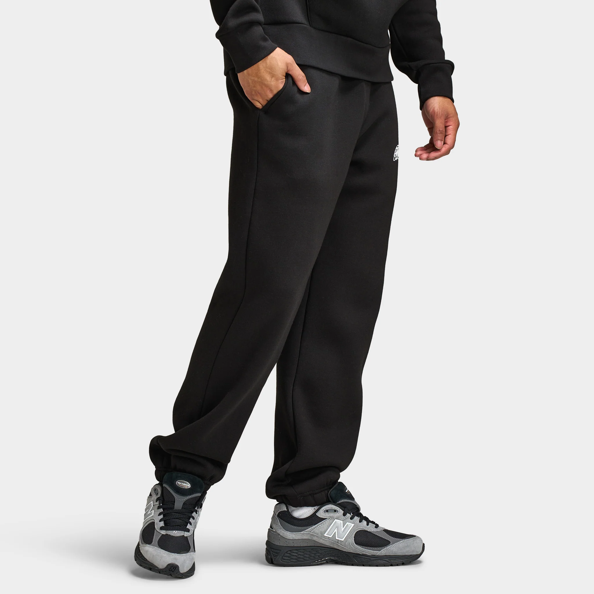 Hoodrich Relic Oversized Elasticated Cuff Joggers / Black - Image 5