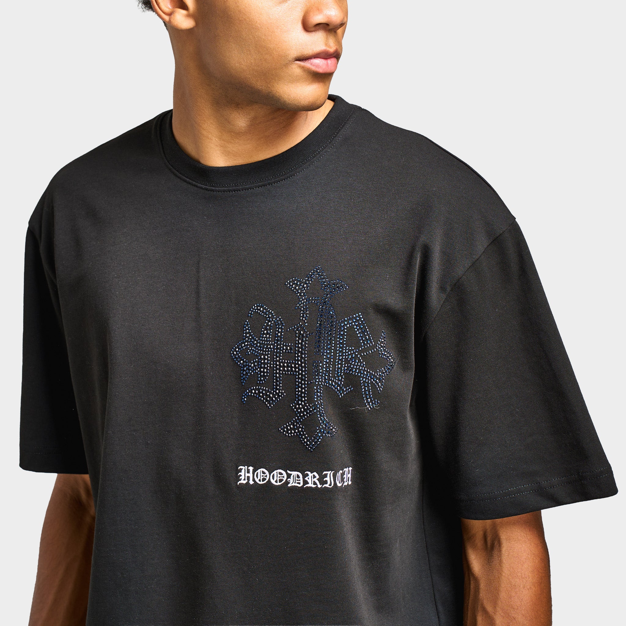 Hoodrich VIRTUX OVERSIZED T-SHIRT / Black - Image 3