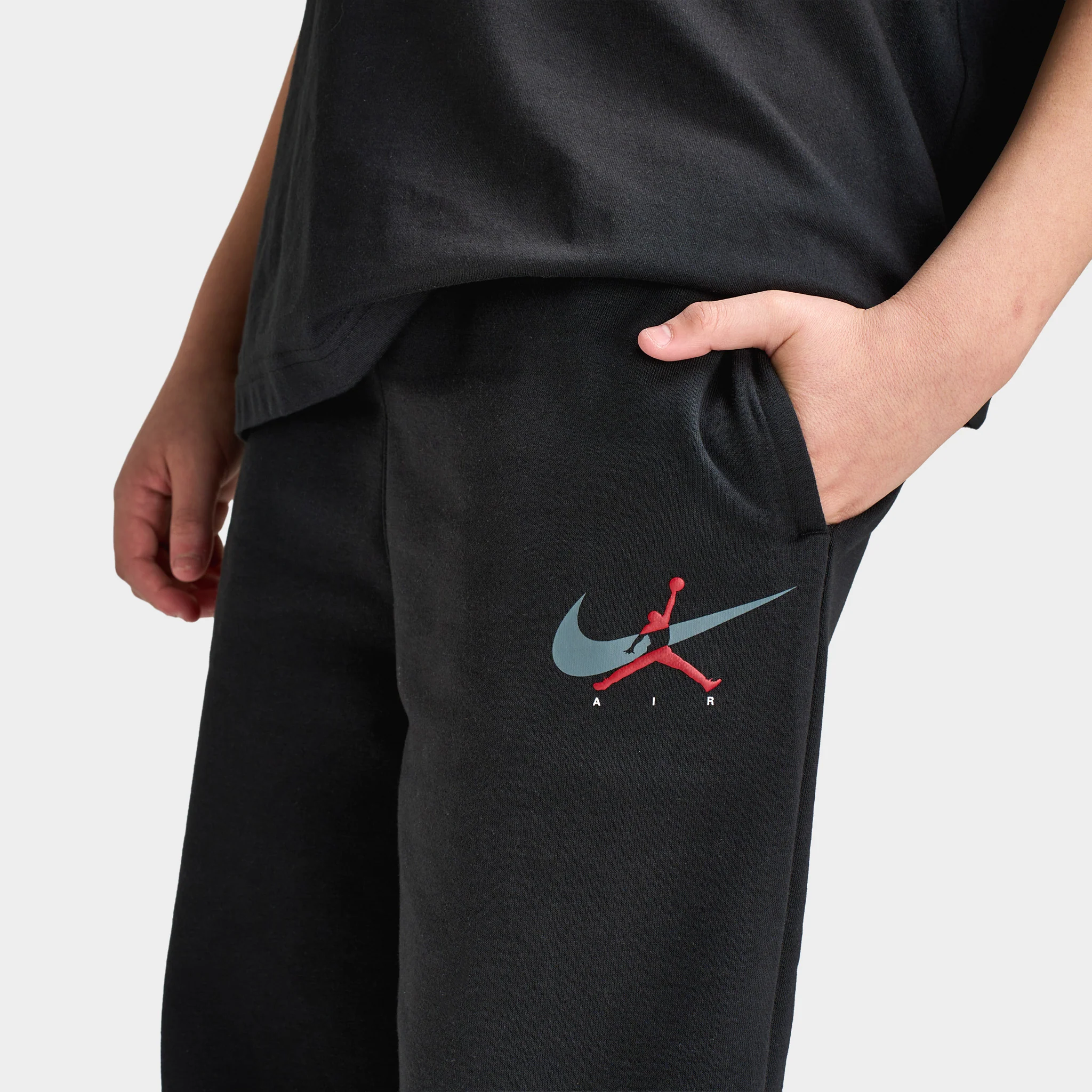 Jordan Juniors' Brand Arch Fleece Pants / Black - Image 3