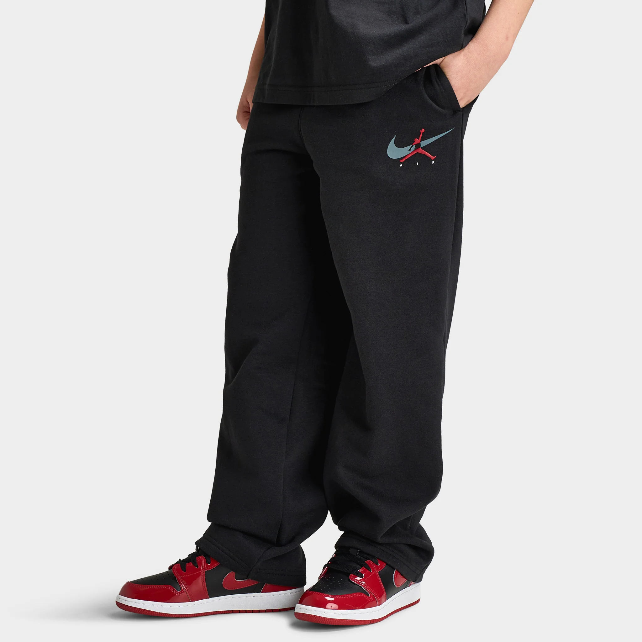 Jordan Juniors' Brand Arch Fleece Pants / Black - Image 4