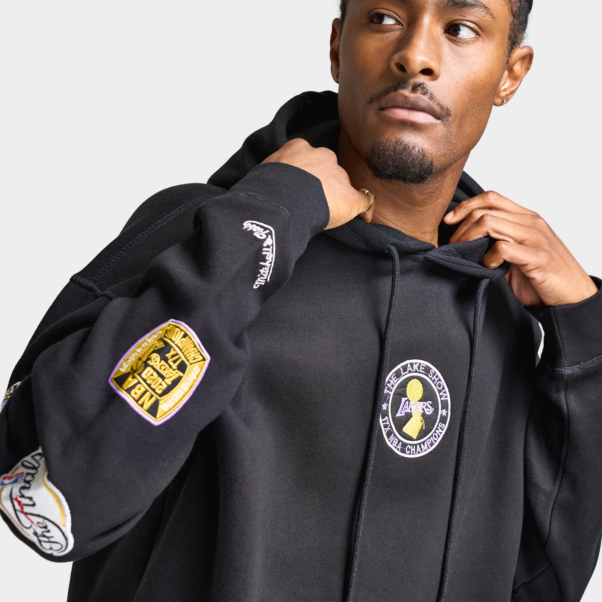 Mitchell & Ness Los Angeles Lakers / Faded Black - Image 4