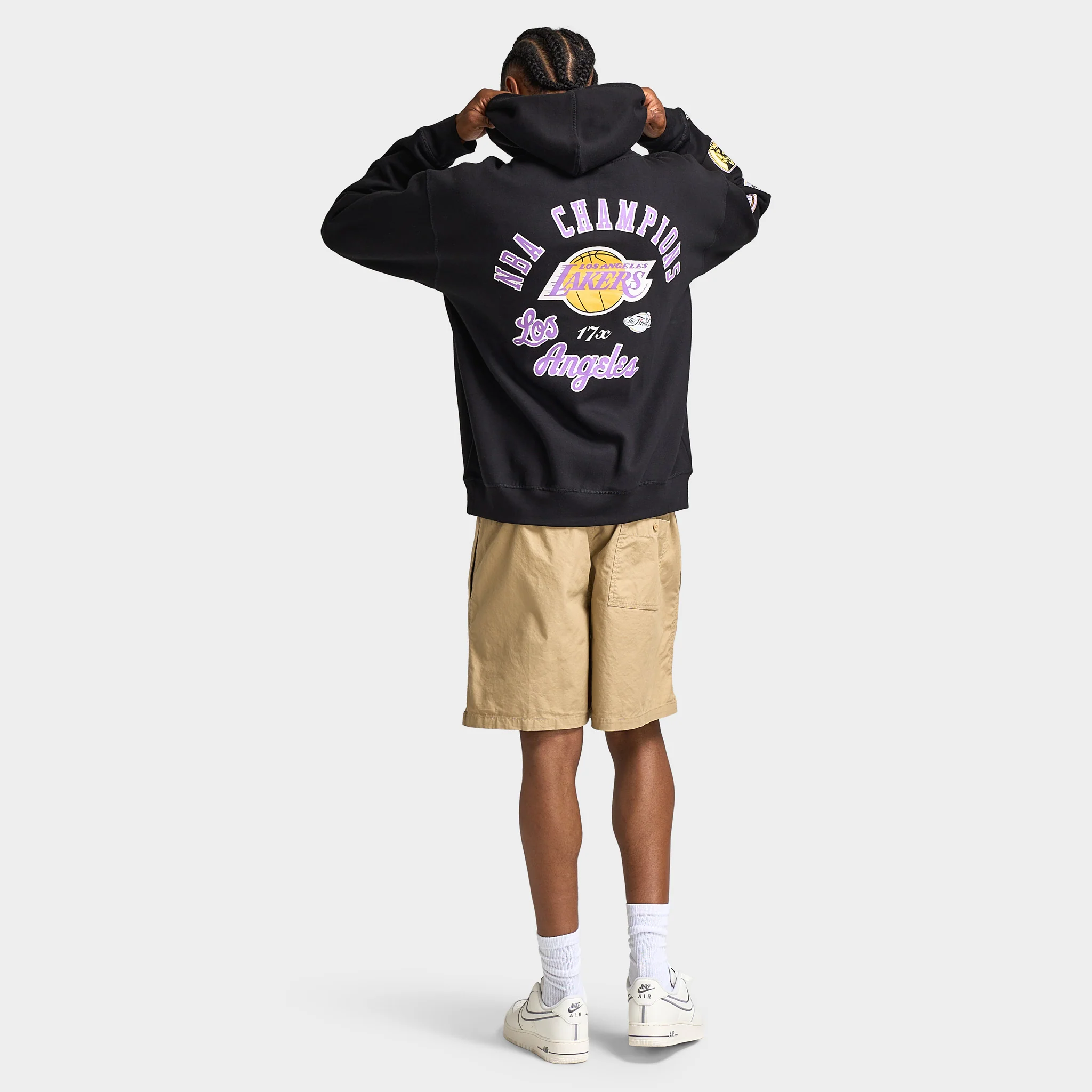 Mitchell & Ness Los Angeles Lakers / Faded Black - Image 5