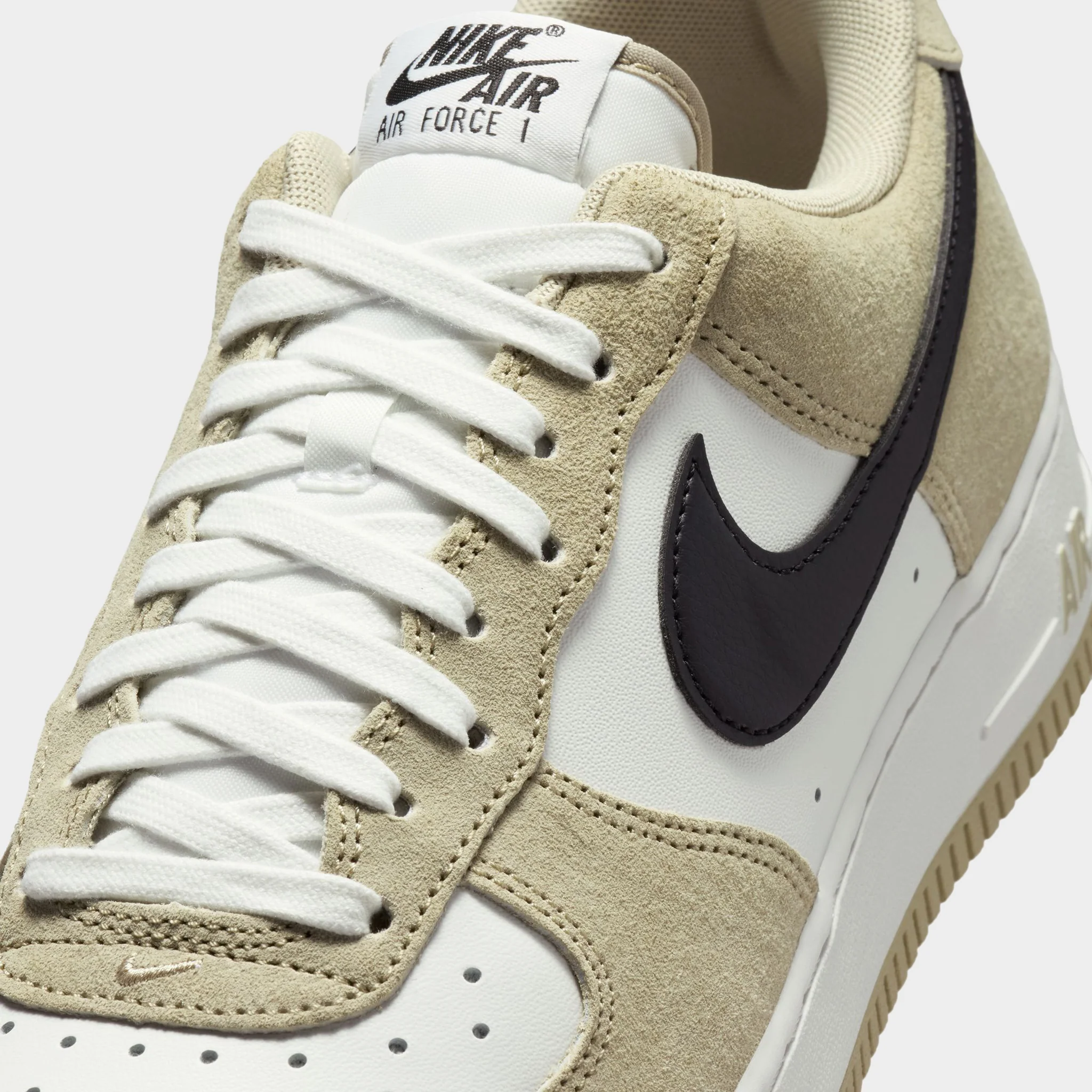 Nike Air Force 1 '07 LV8 Summit White / Black - Khaki - Image 3