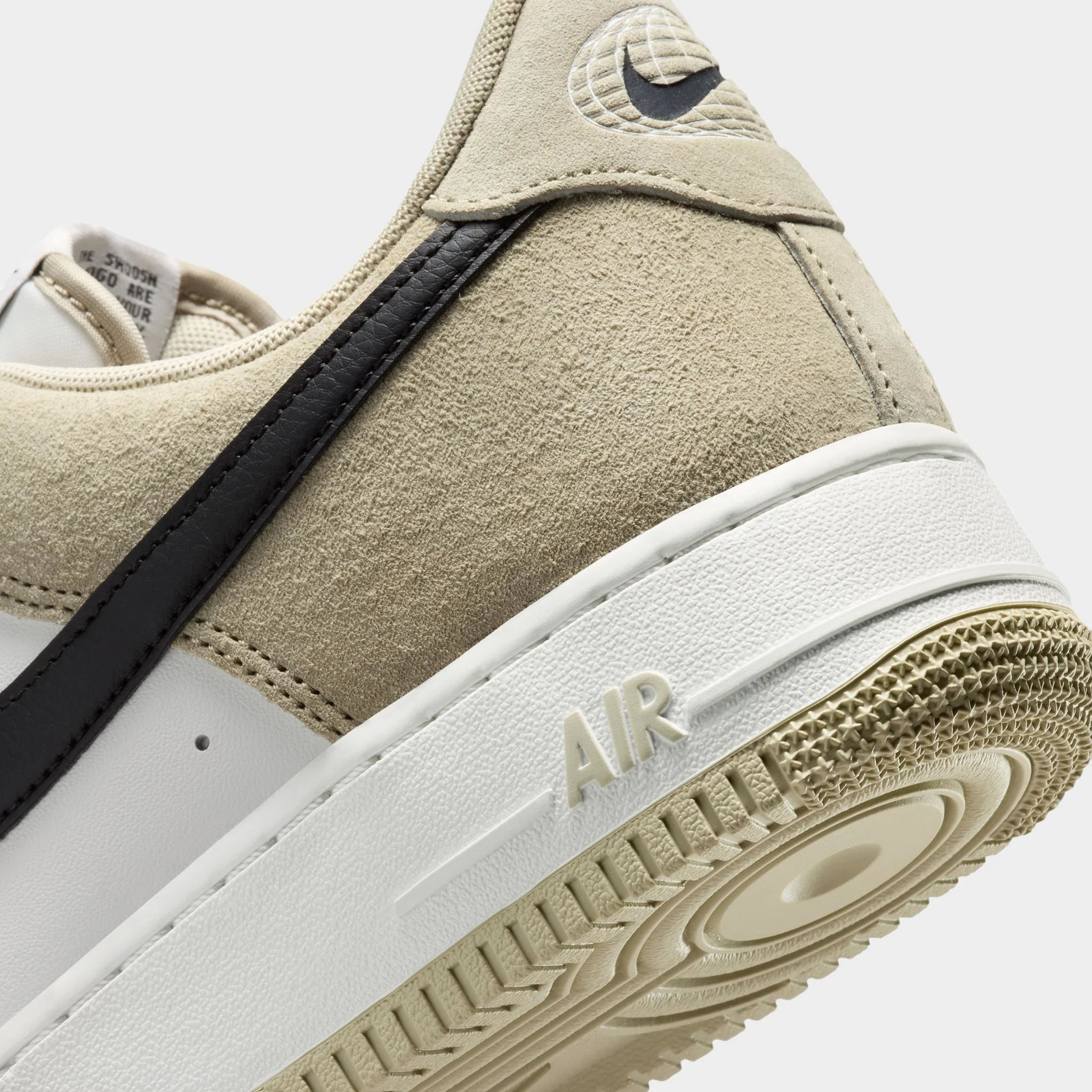 Nike Air Force 1 '07 LV8 Summit White / Black - Khaki - Image 4