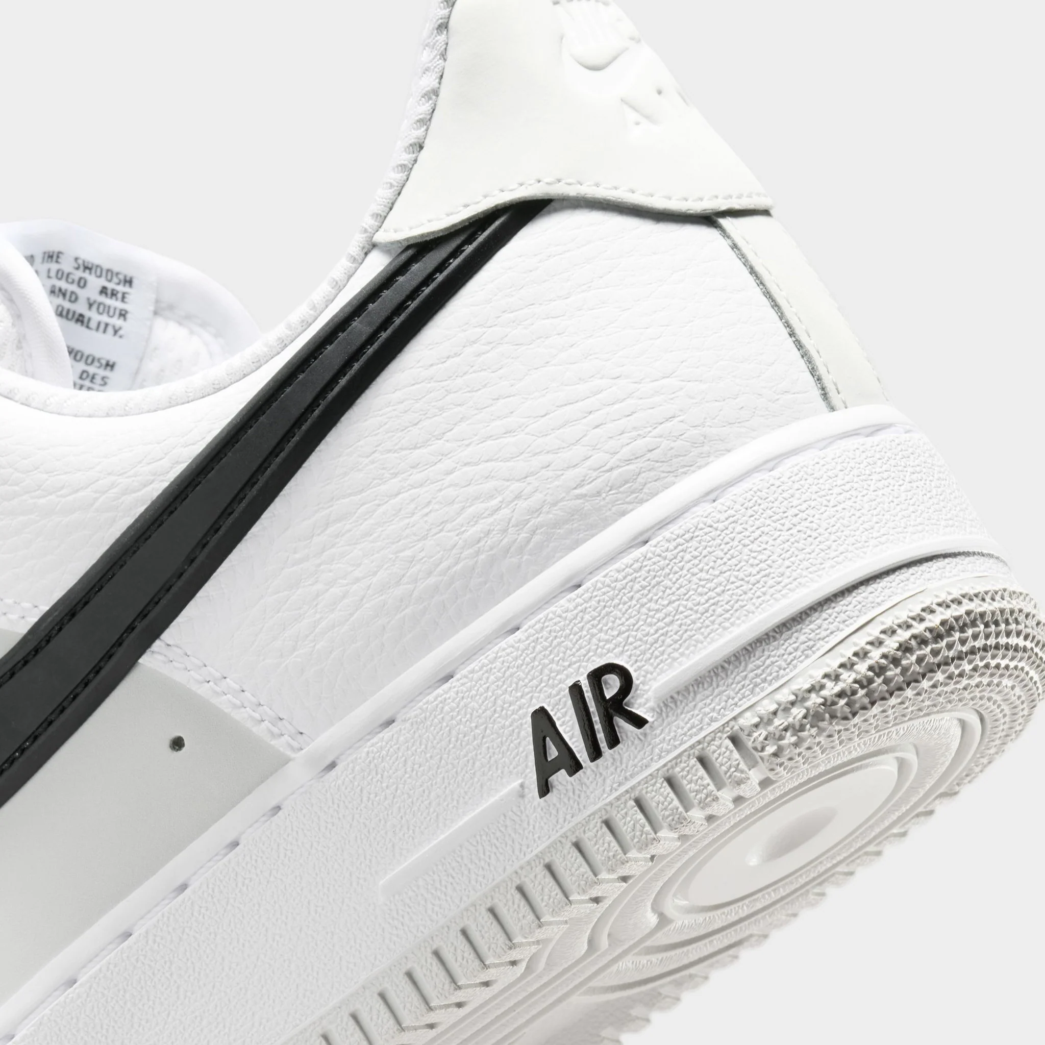 Nike Air Force 1 '07 LV8 White / Black - Photon Dust - Image 4