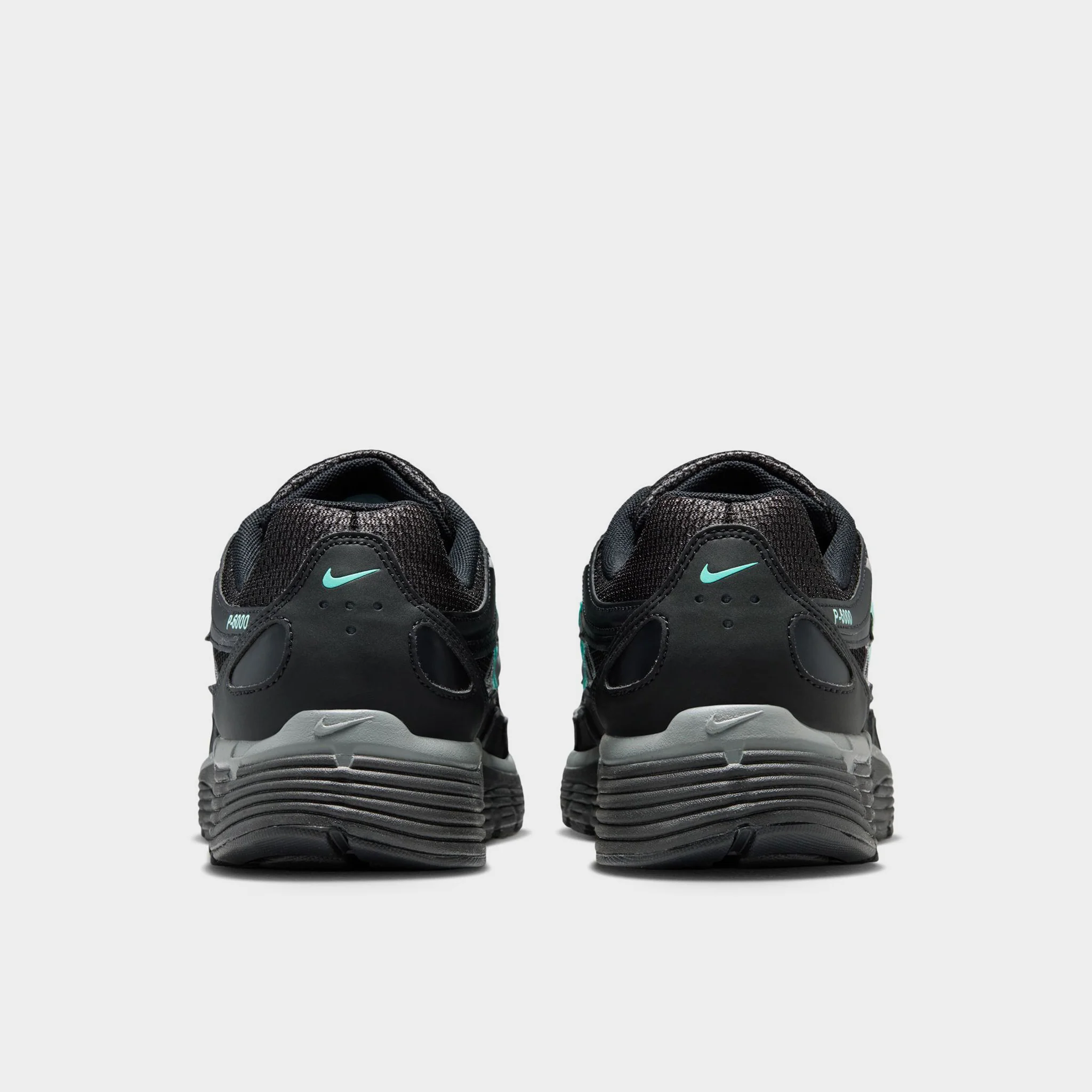 Nike P-6000 Black / Metallic Cool Grey - Hyper Turq - Image 5