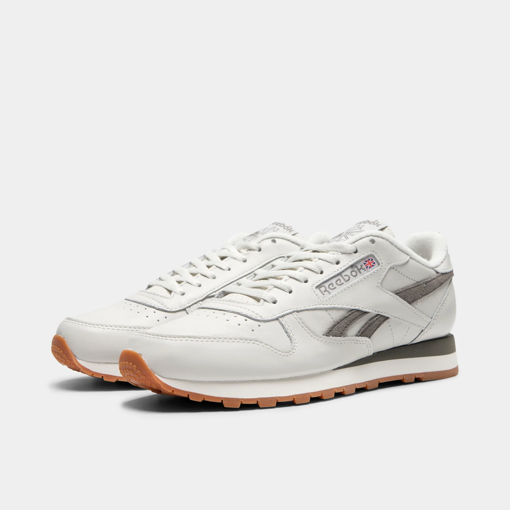 Reebok CL Leather Grey / Gum - Image 2