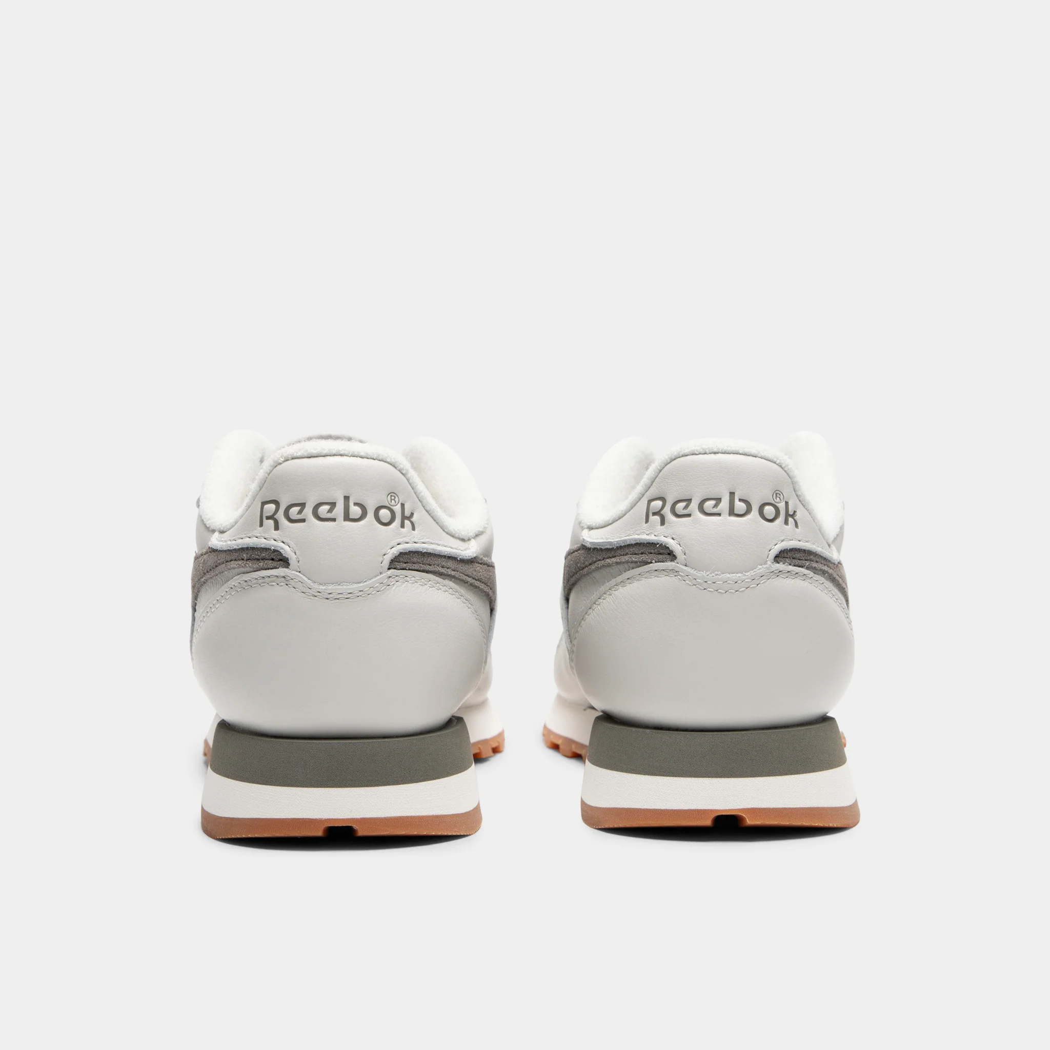 Reebok CL Leather Grey / Gum - Image 4