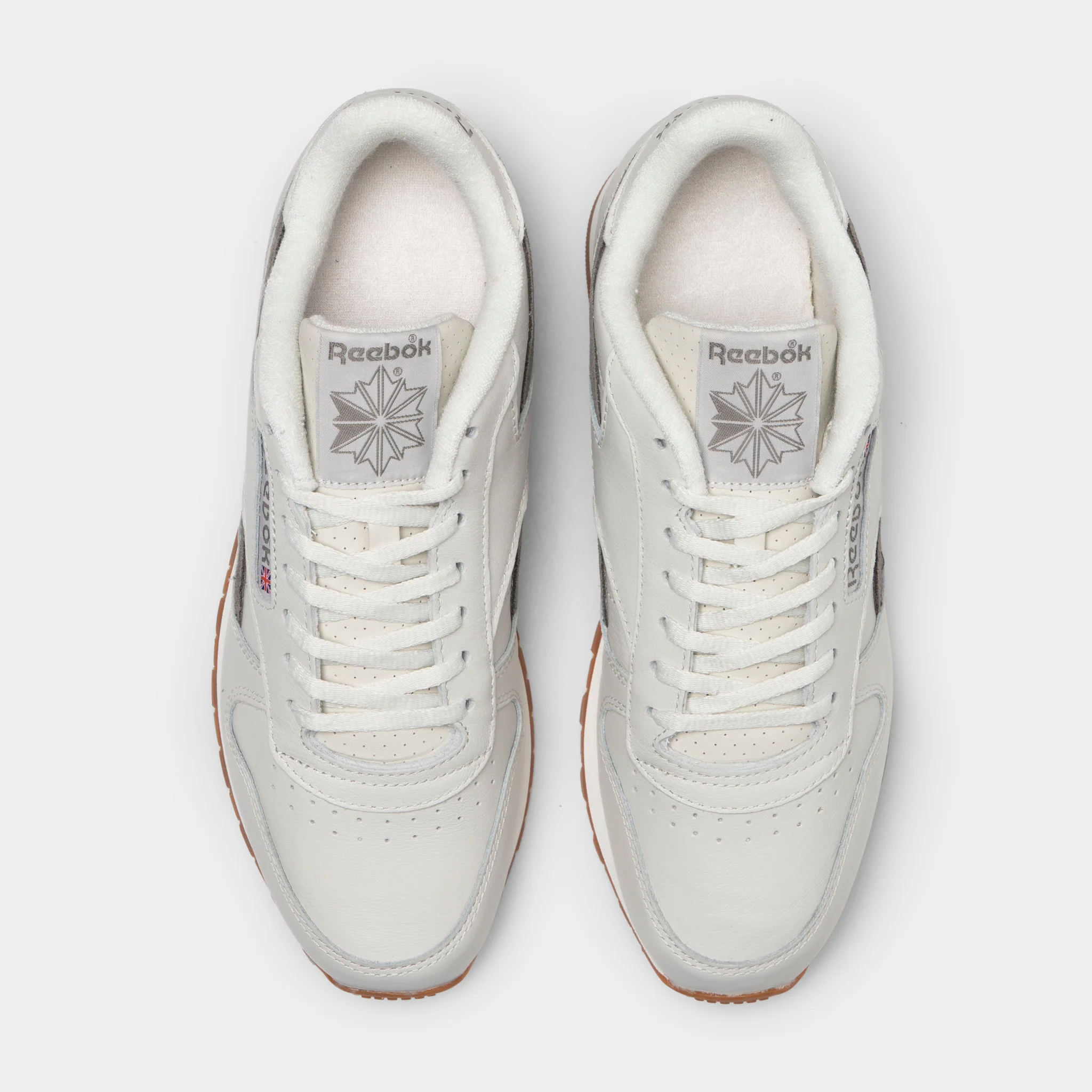 Reebok CL Leather Grey / Gum - Image 5