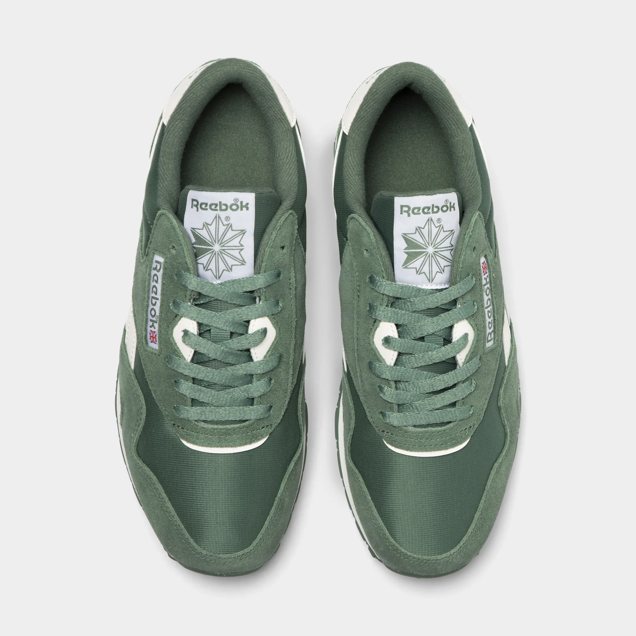 Reebok CL Nylon Green / White - Image 5