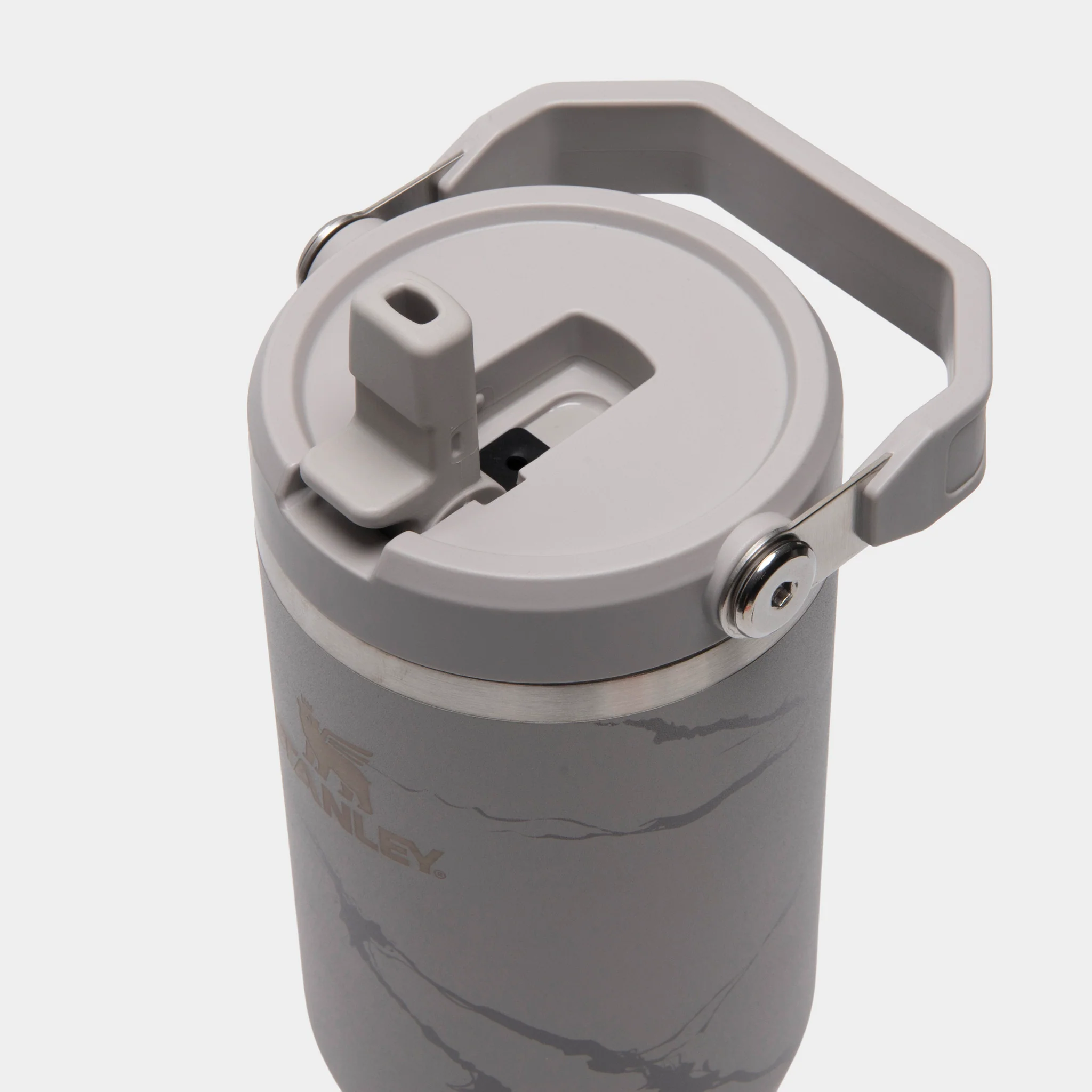 Stanley The IceFlow Flip Straw 2.0 Tumbler 30oz/ Ash Marble - Image 3