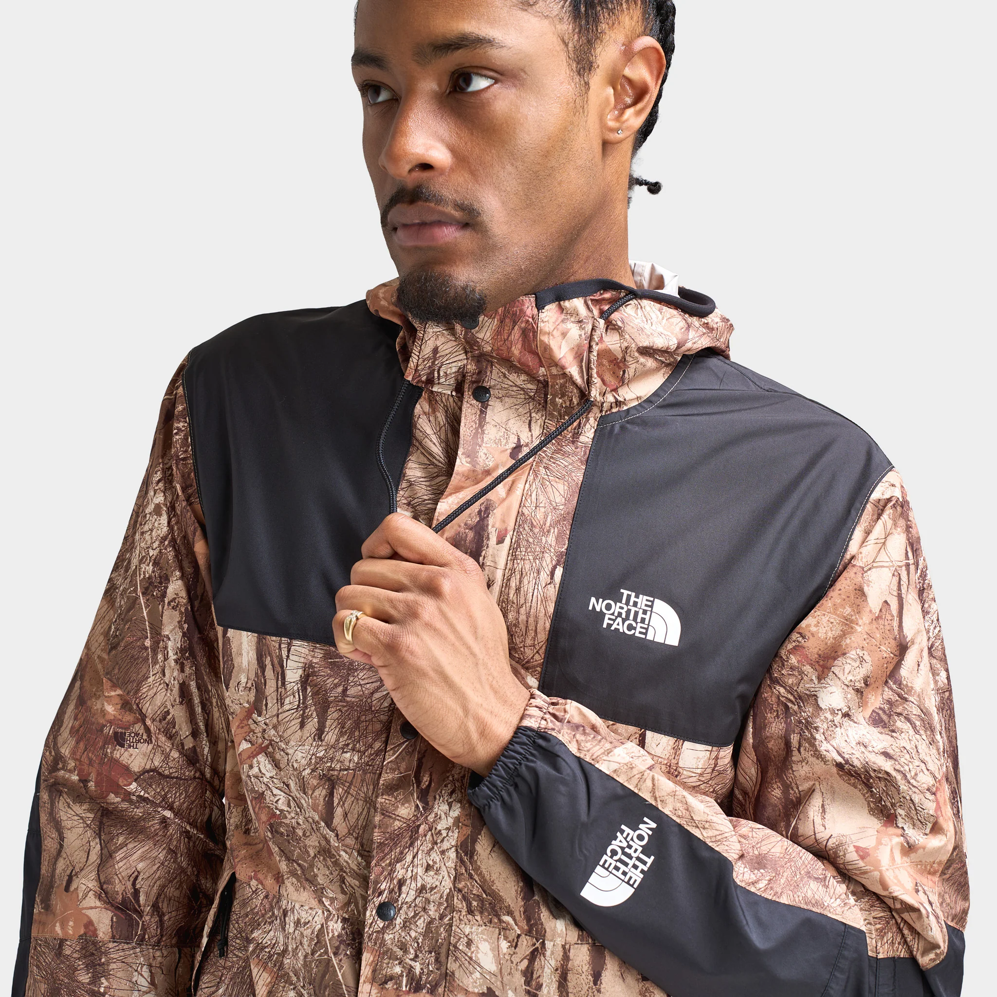 The North Face 1985 Mountain Jacket / Kelp Tan Forest Floor - Image 3