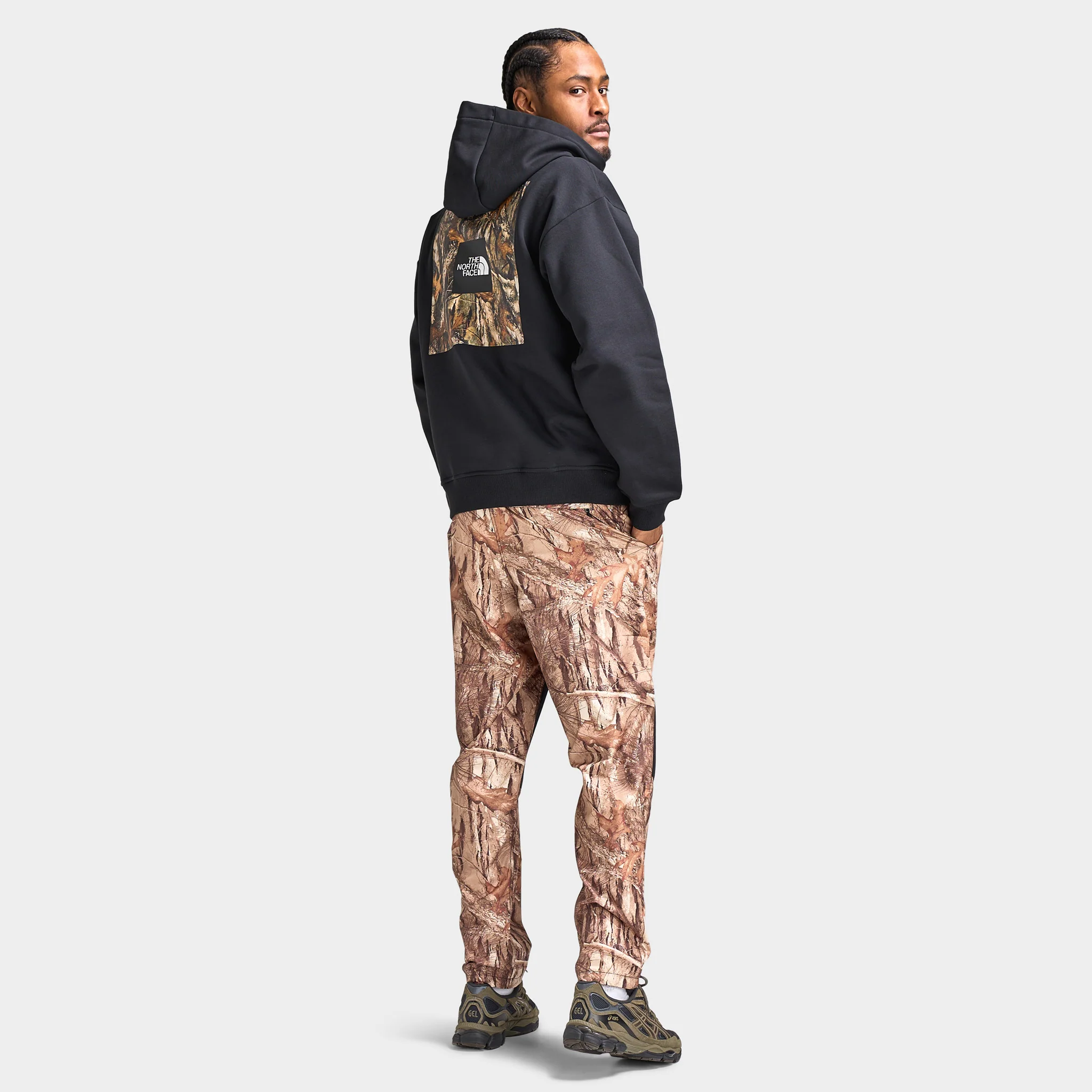 The North Face M Oversized Heavy Weight Forest / TNF Black - Image 2