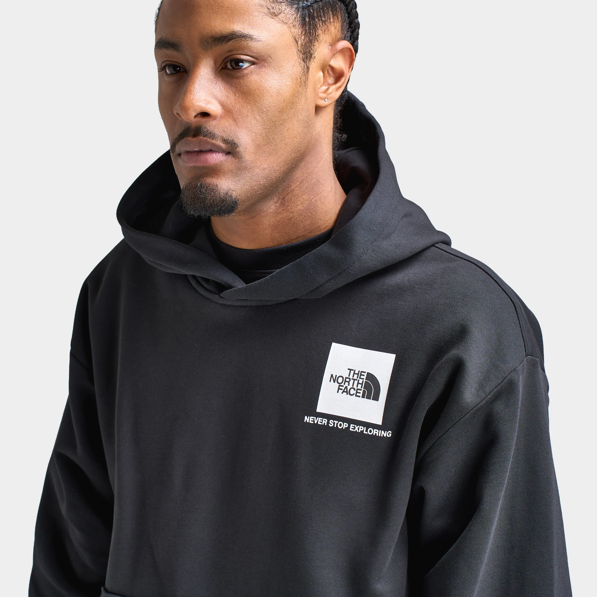 The North Face M Oversized Heavy Weight Forest / TNF Black - Image 3