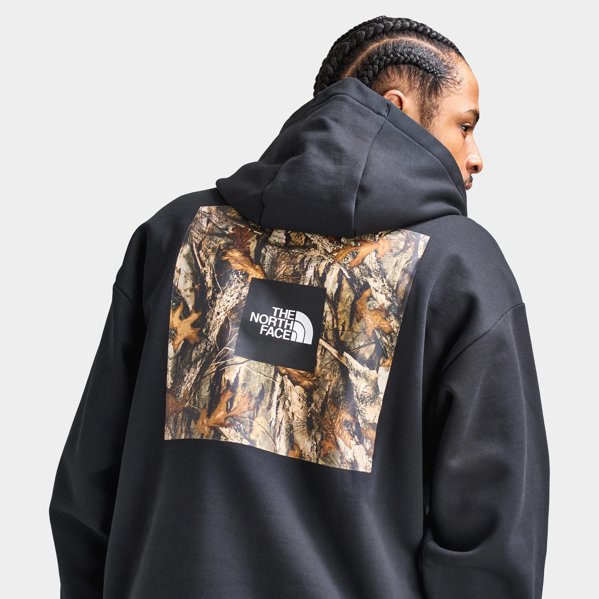 The North Face M Oversized Heavy Weight Forest / TNF Black - Image 4