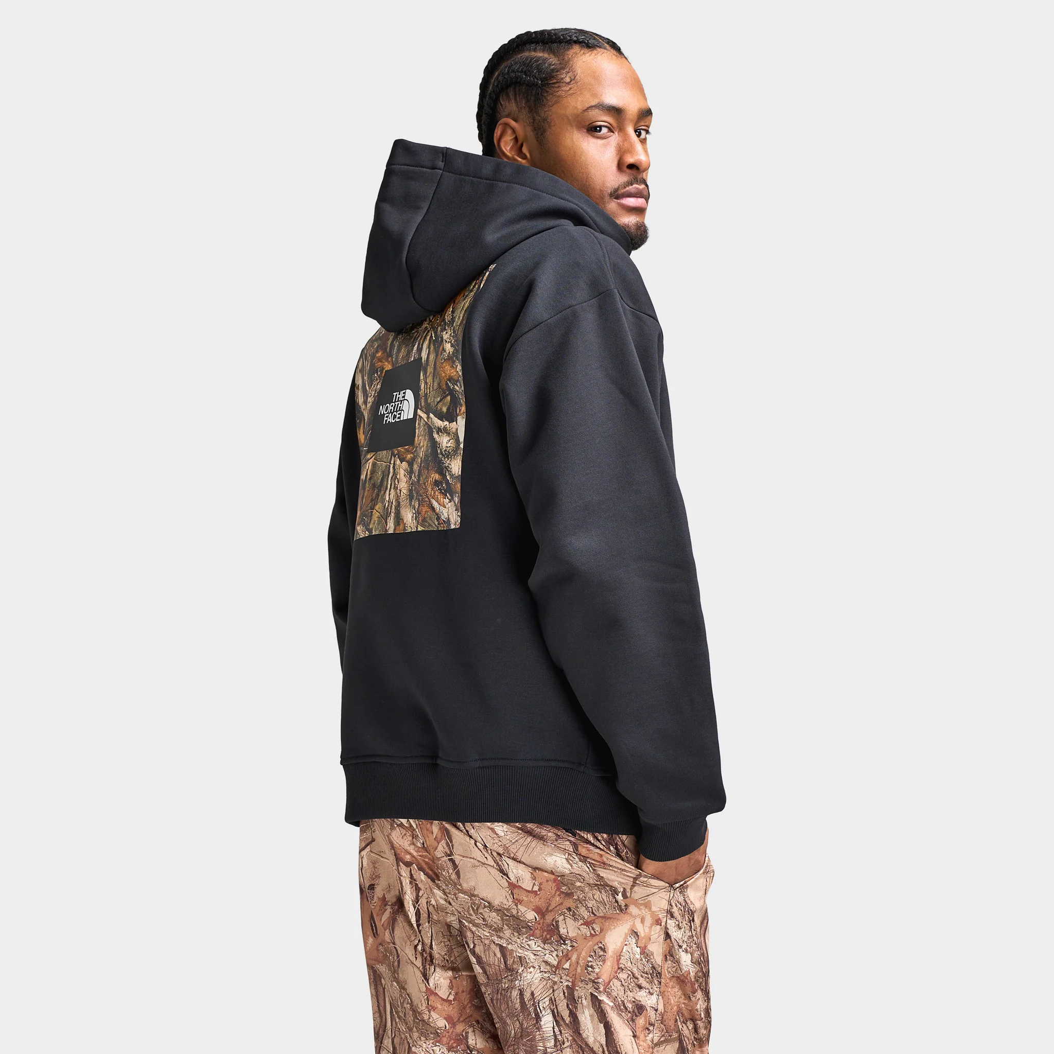 The North Face M Oversized Heavy Weight Forest / TNF Black - Image 6