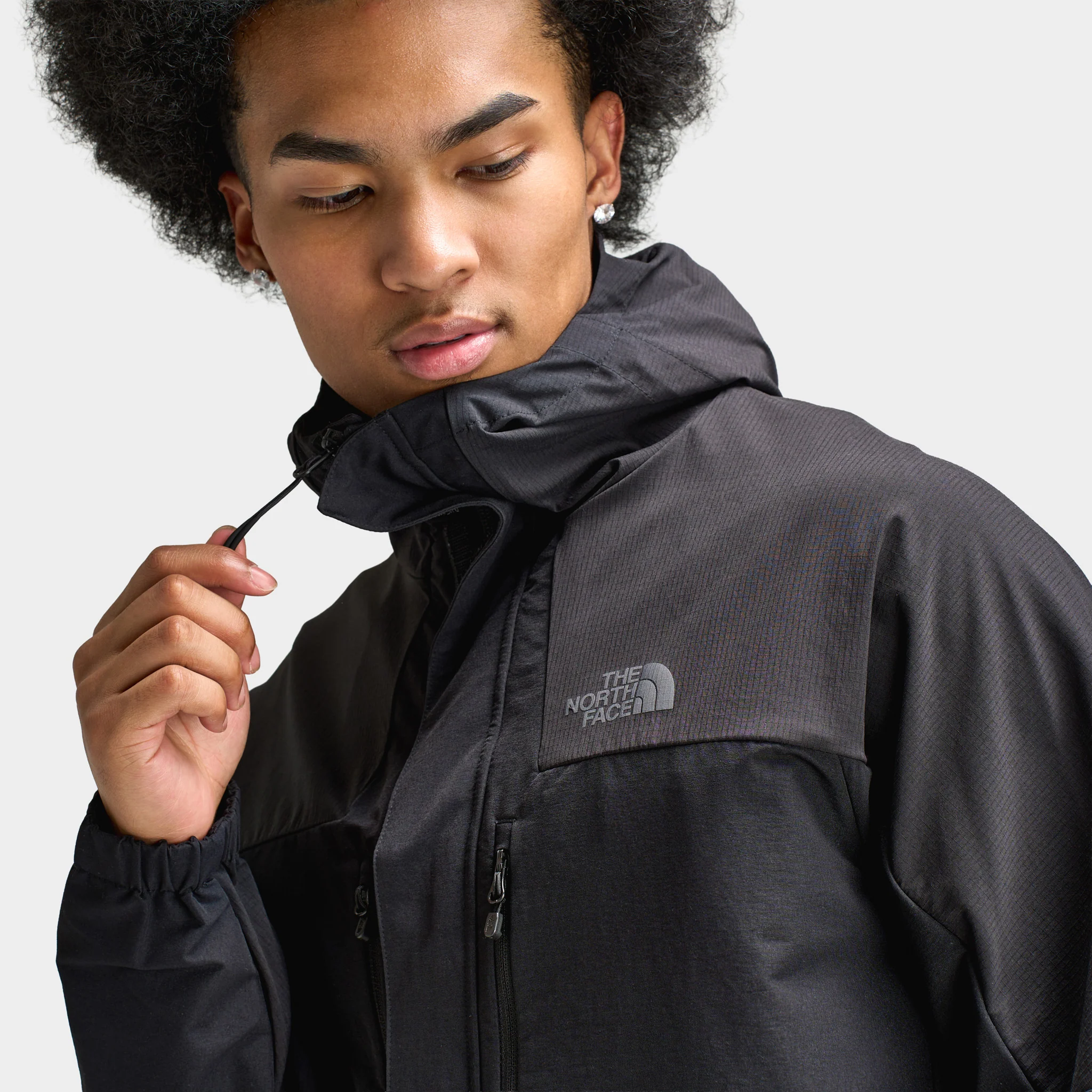The North Face M Trishul Full Zip Jacket / TNF Black - Image 3