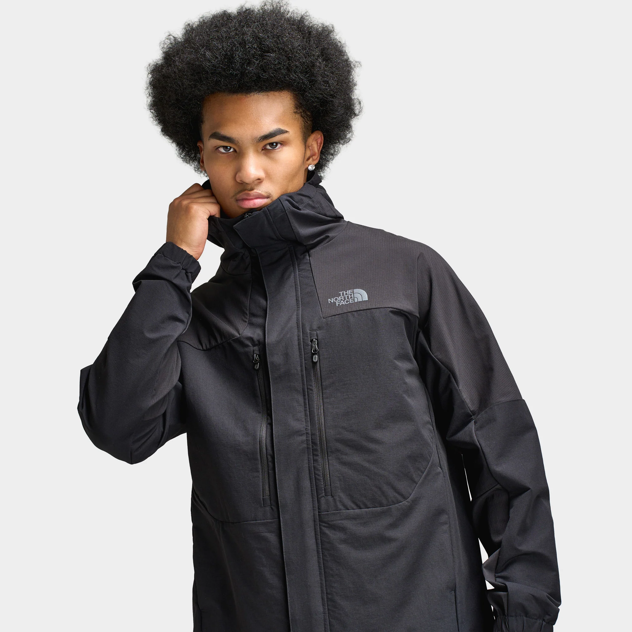 The North Face M Trishul Full Zip Jacket / TNF Black - Image 4