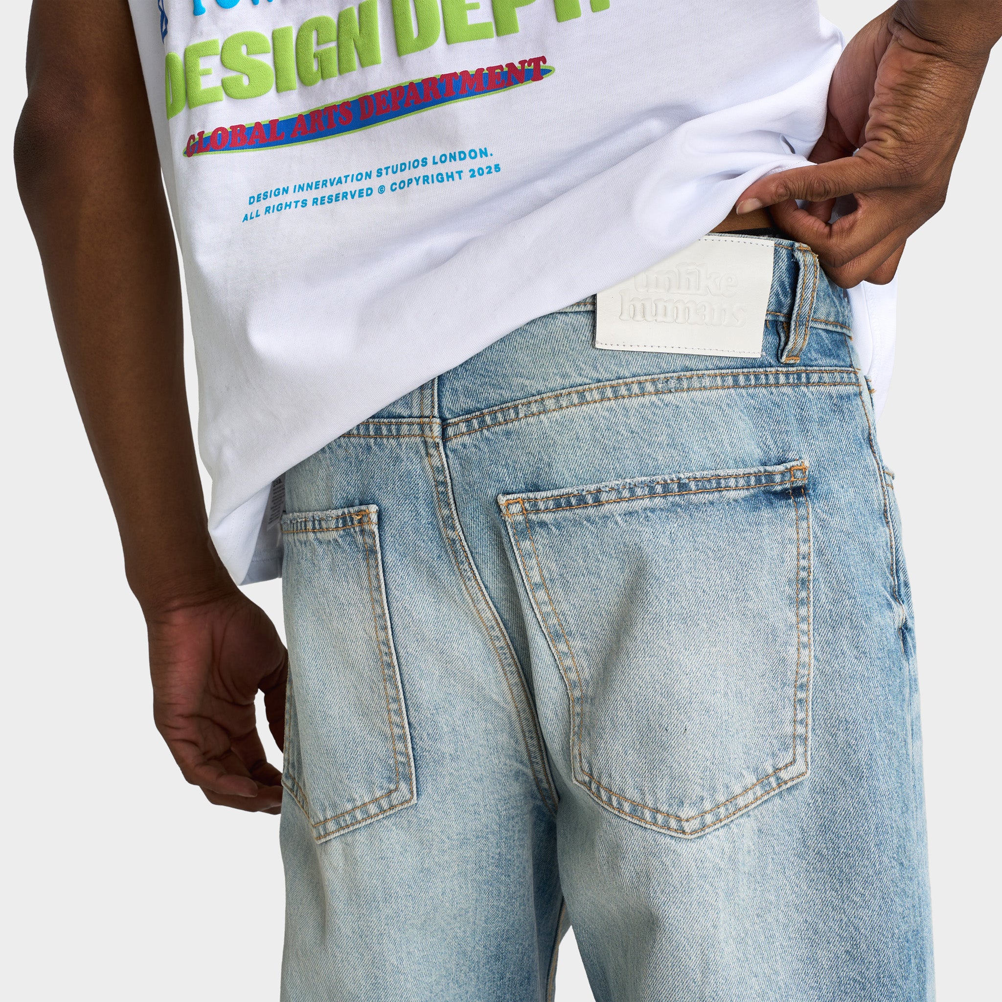 JD Unlike Humans Cason Jeans / Mid Wash - Image 5