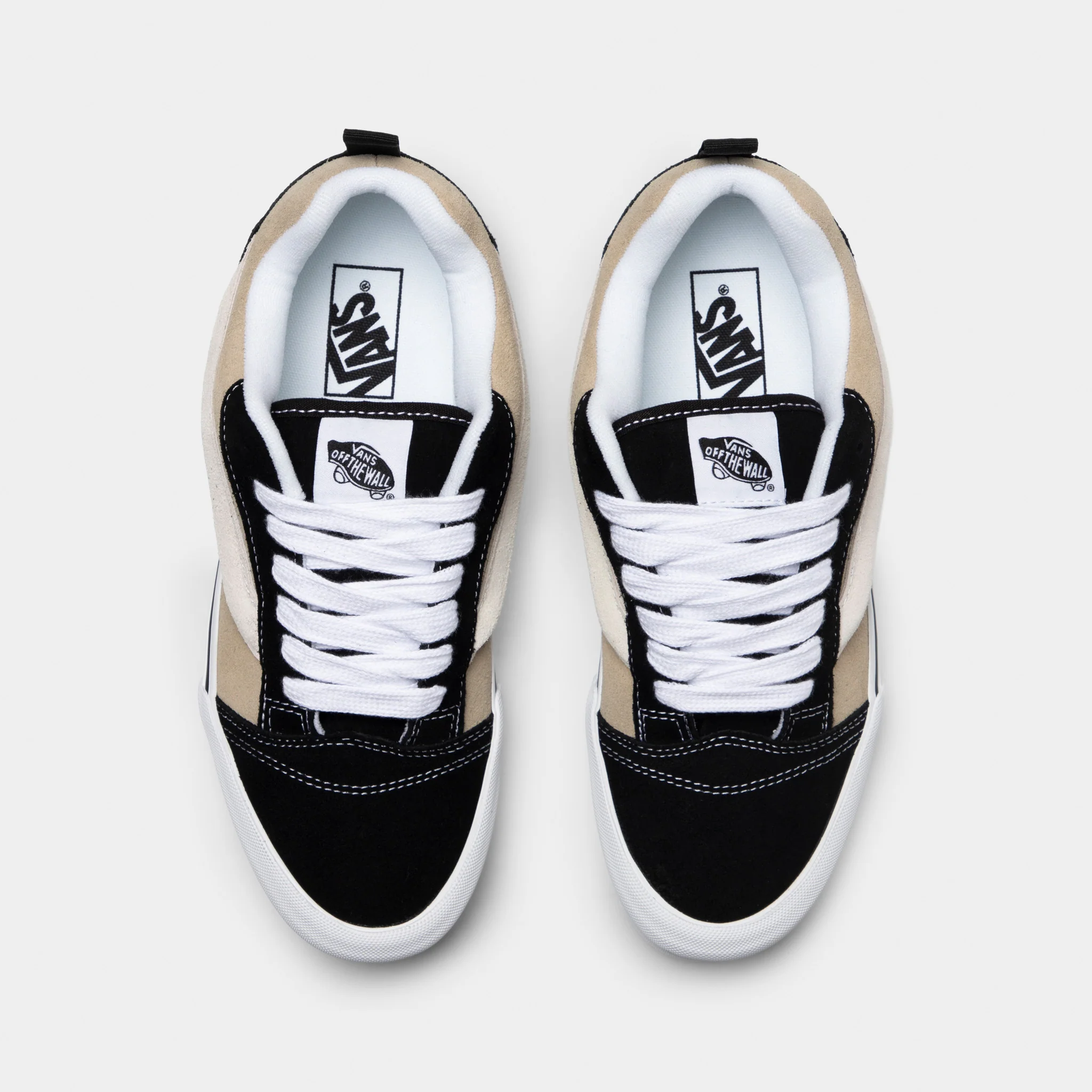 Vans Knu Skool Beige / Black - Image 5