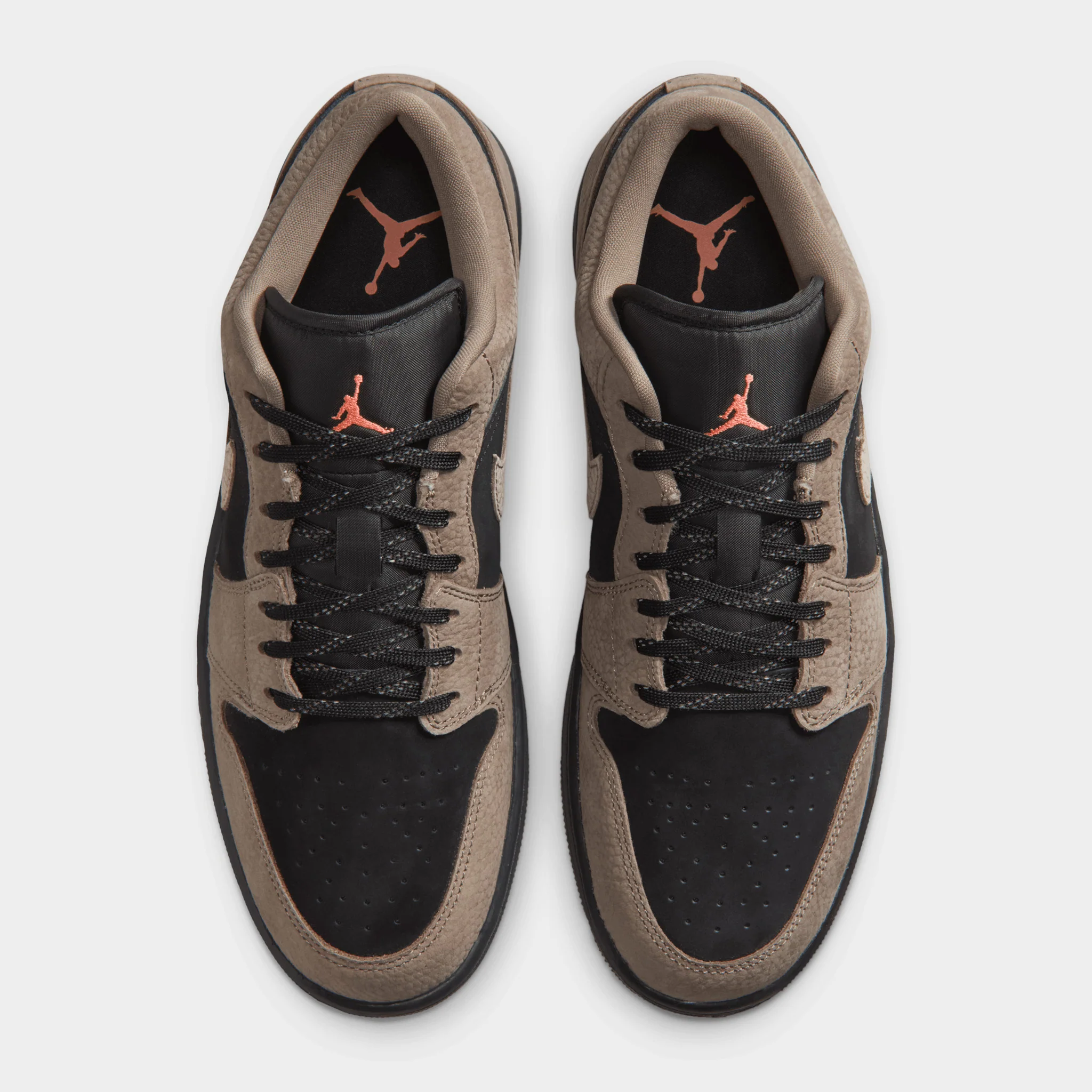 Jordan 1 Low Black / Olive Grey - Image 5