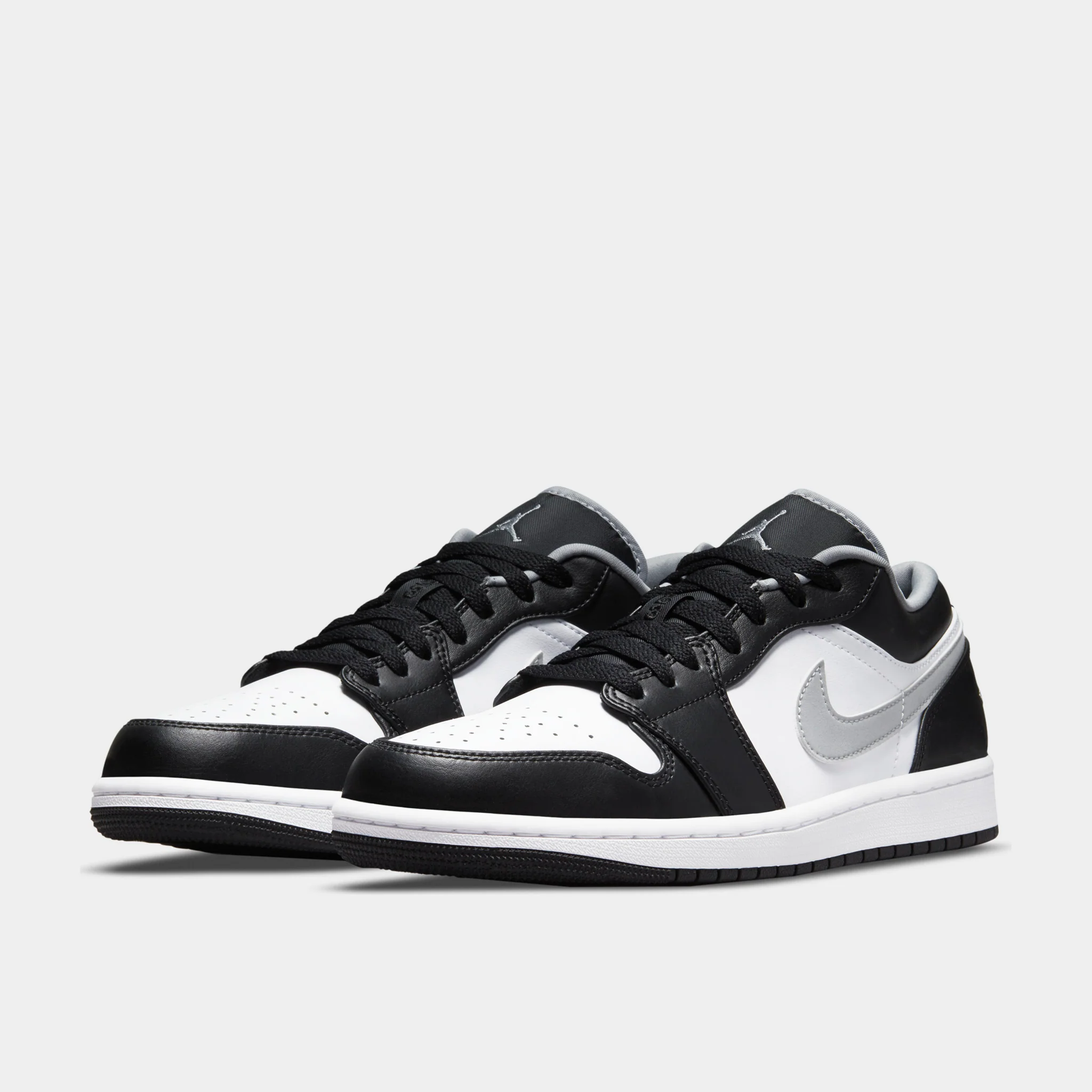 Jordan 1 Low Black / Particle Grey - White - Image 3