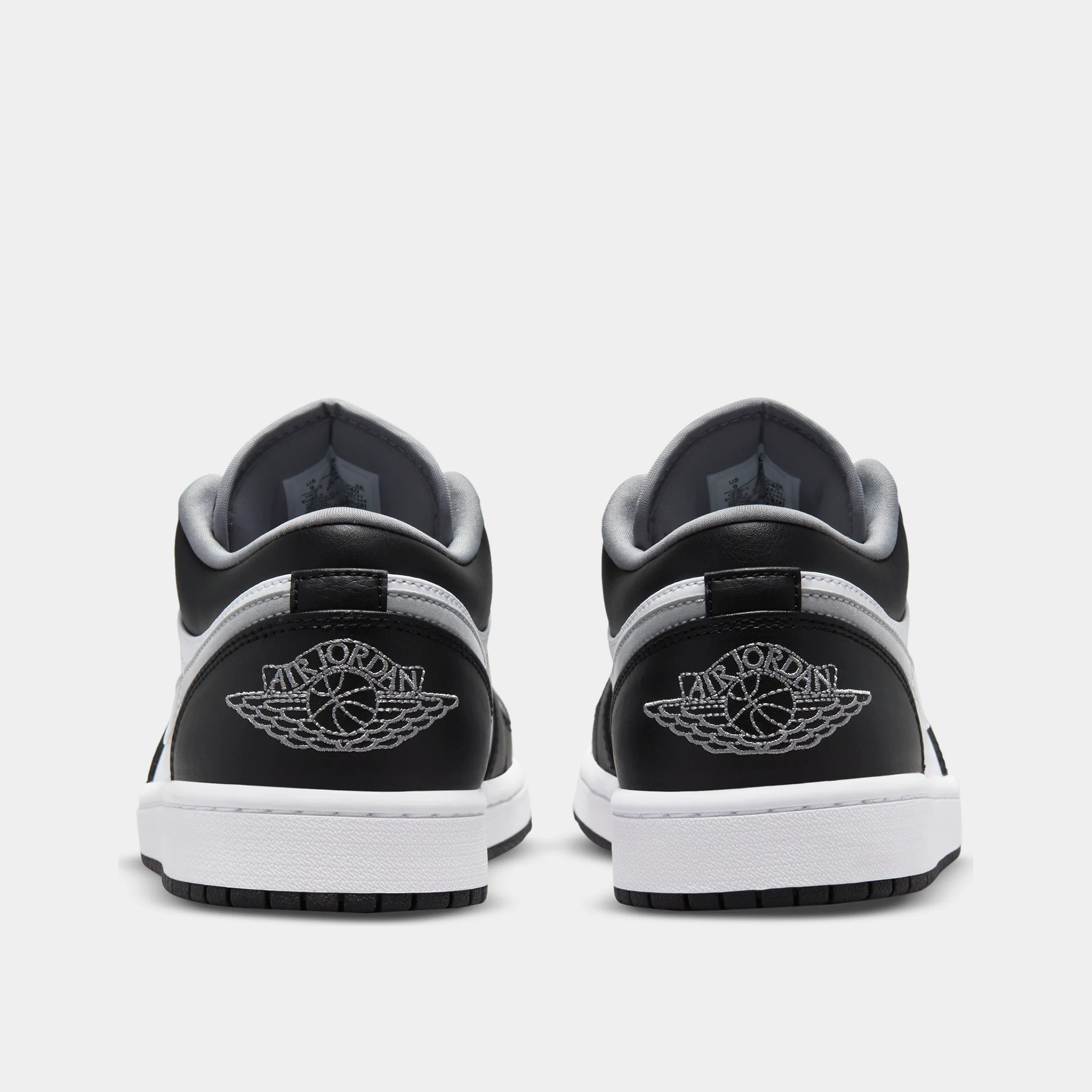 Jordan 1 Low Black / Particle Grey - White - Image 5