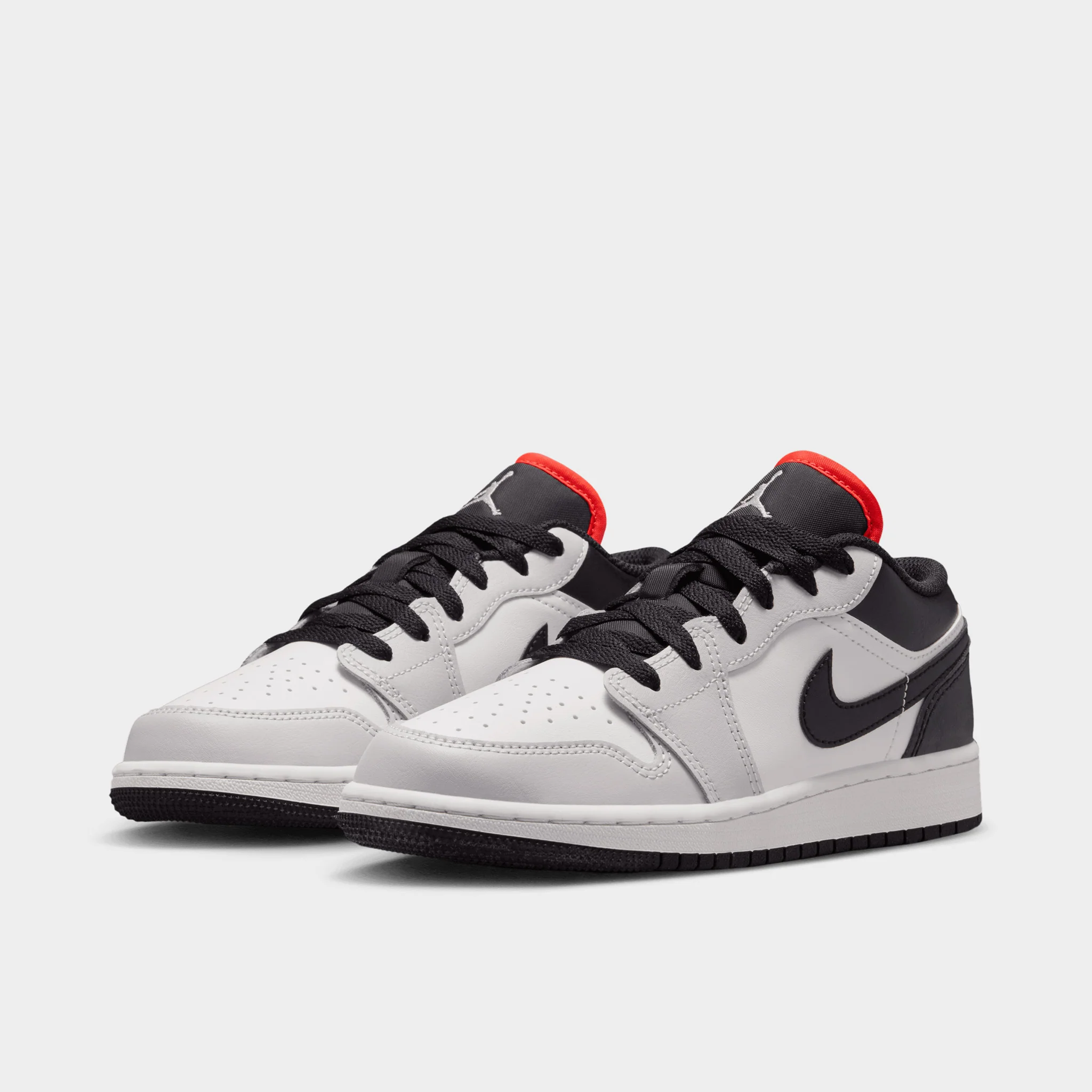 Jordan 1 Low GS Black / Black - Summit White - Image 2