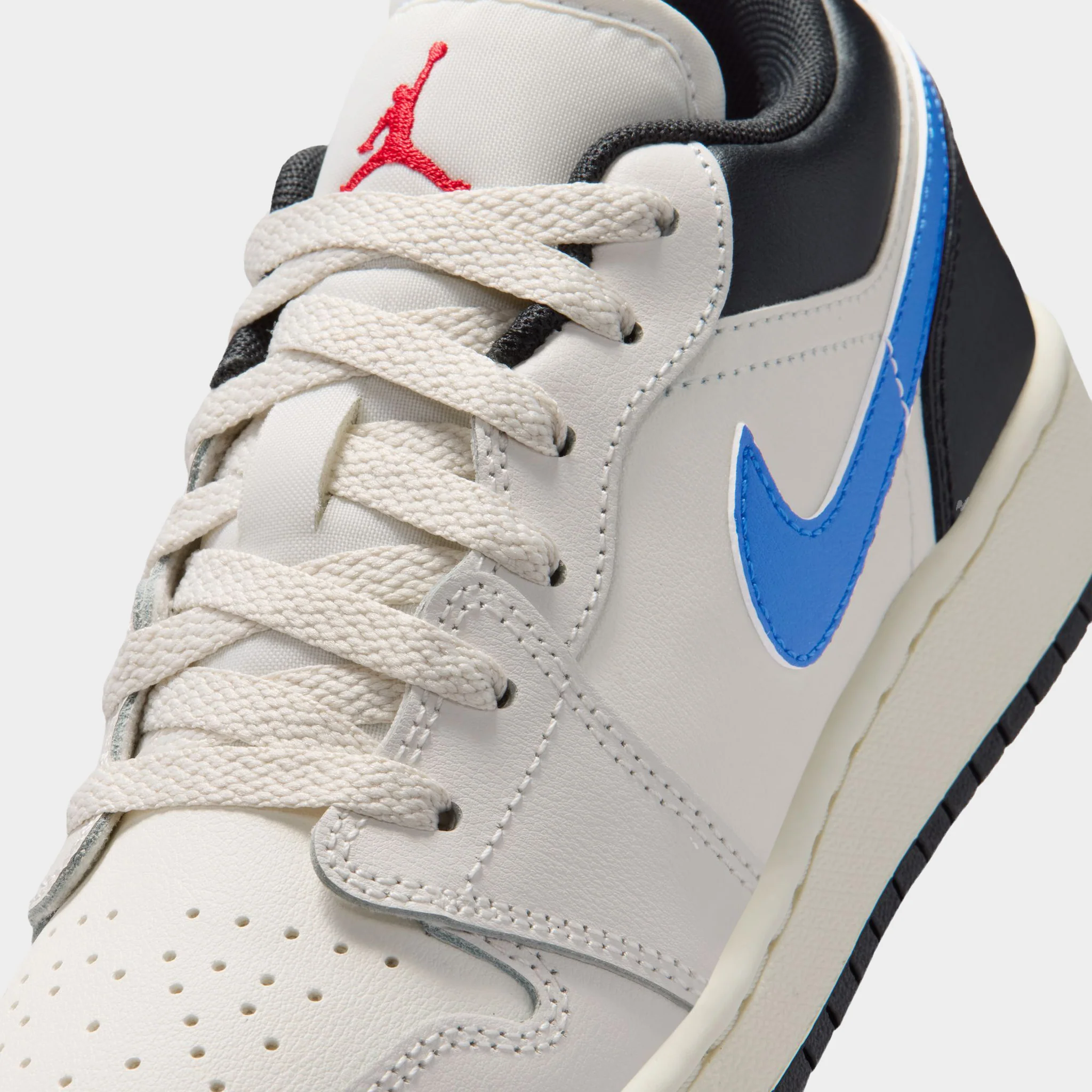 Jordan 1 Low GS Phantom / University Red - Sail - Image 3