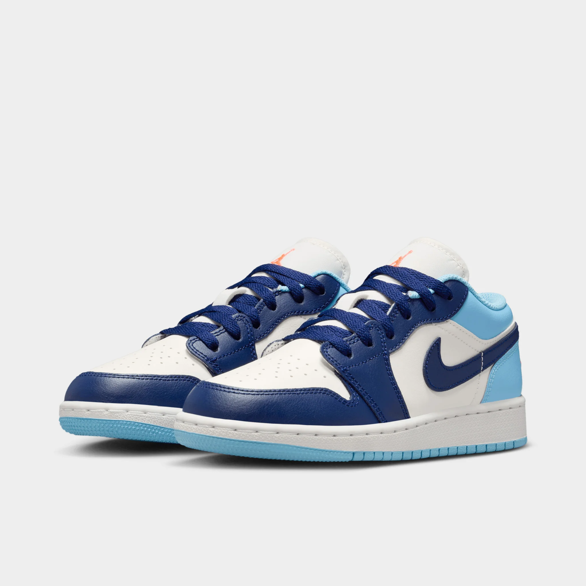 Jordan 1 Low GS Sail / Blue Void - Blue Chill - Image 2