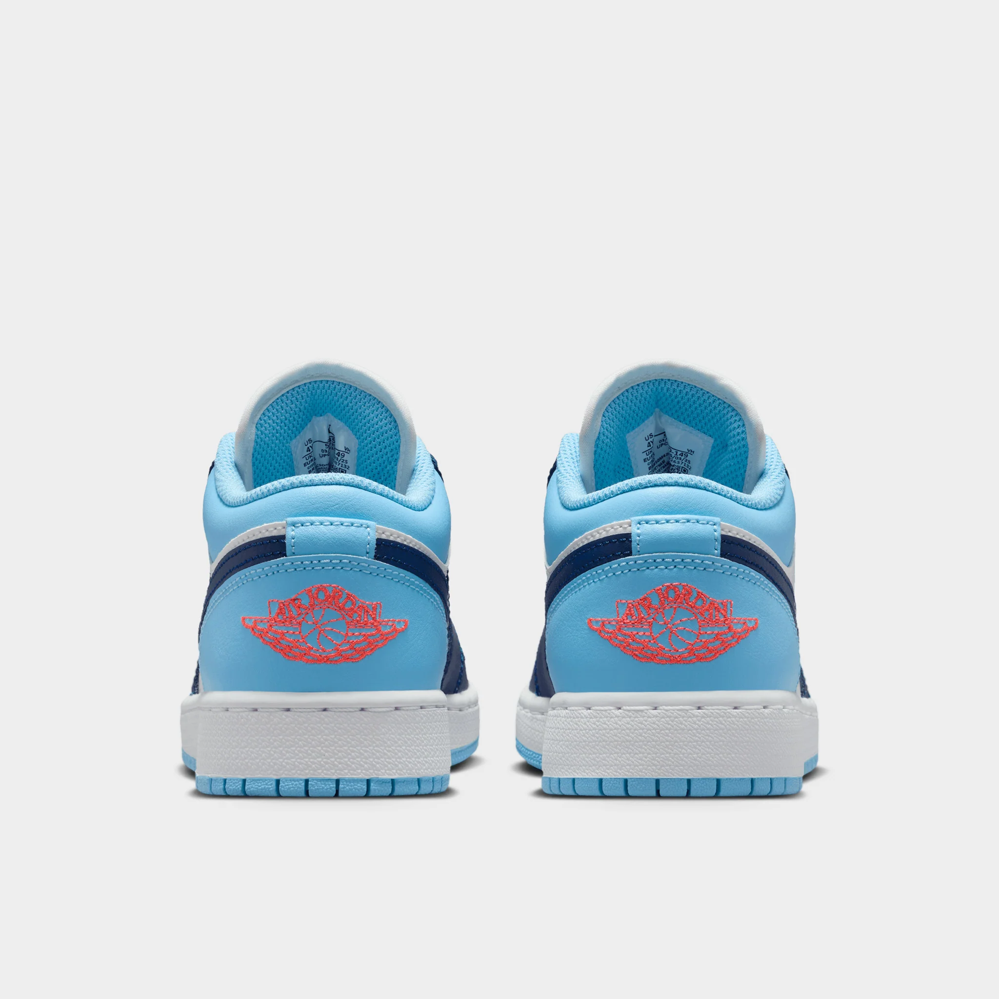 Jordan 1 Low GS Sail / Blue Void - Blue Chill - Image 5