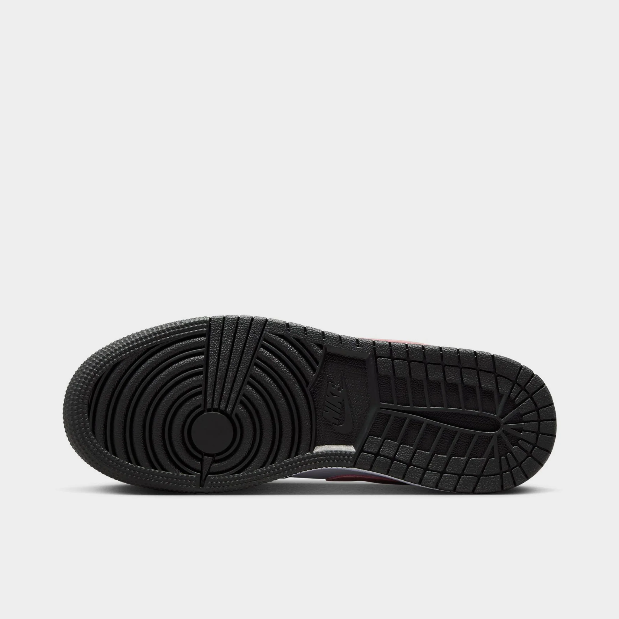 Jordan 1 Low GS White / Rust Pink - Black - Image 6