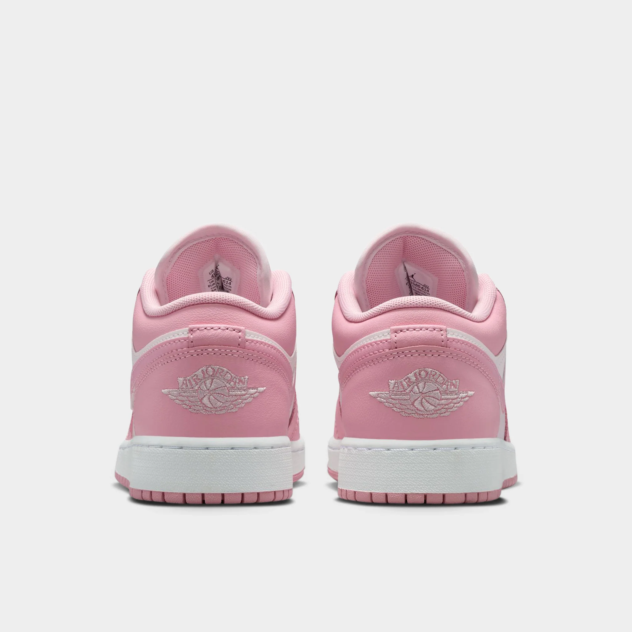 Jordan 1 Low Medium Soft Pink / Pearl Pink - White - Image 4